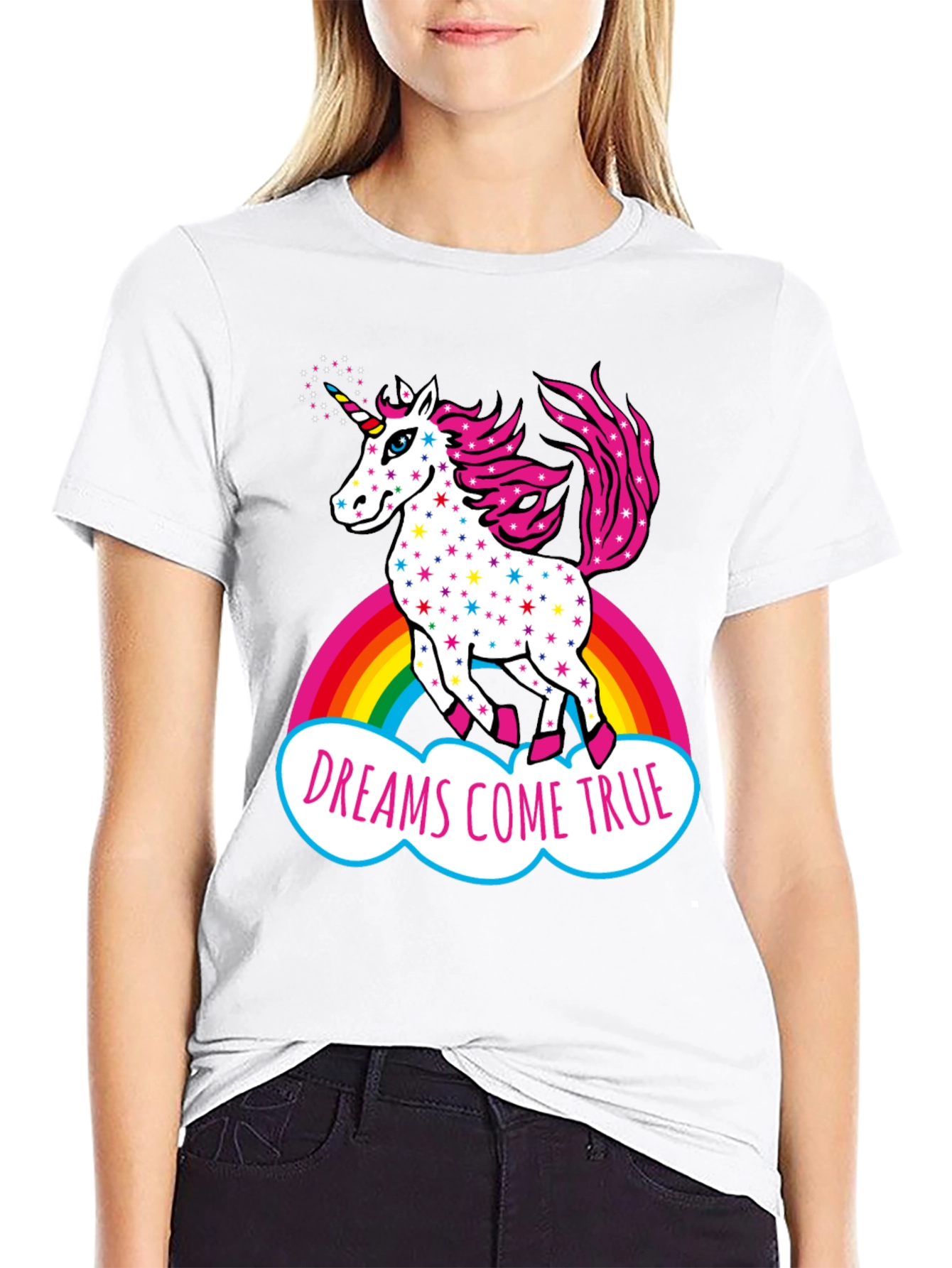 Unicorn Dreams Come True Graphic Tee