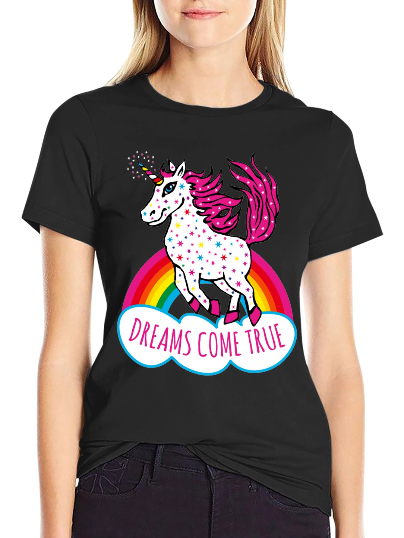 Unicorn Dreams Come True Graphic Tee