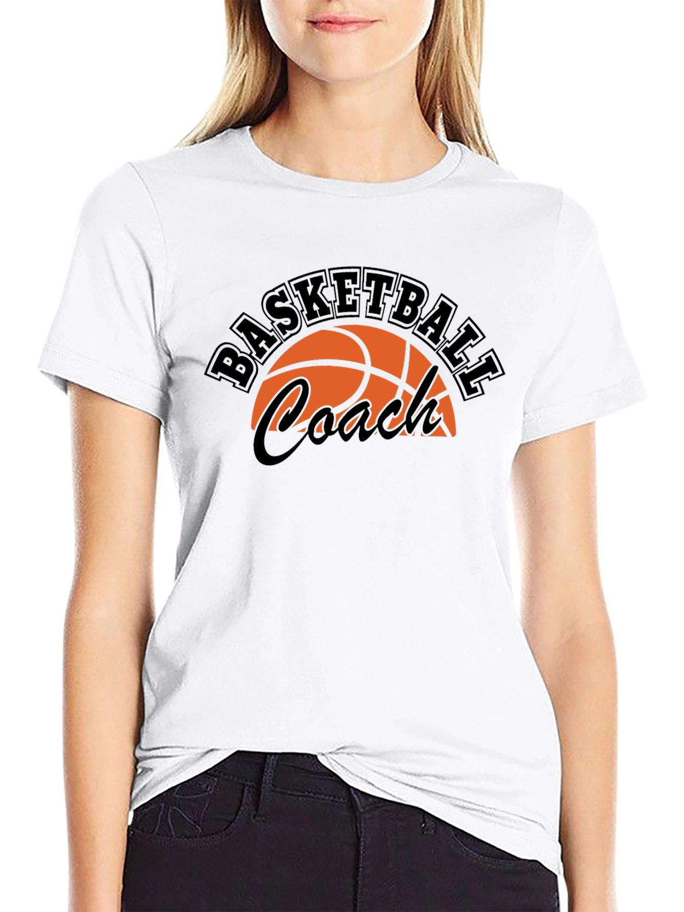 Basketball Coach Graphic T-Shirt