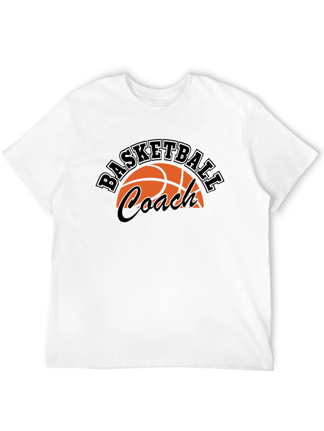 Basketball Coach Graphic T-Shirt