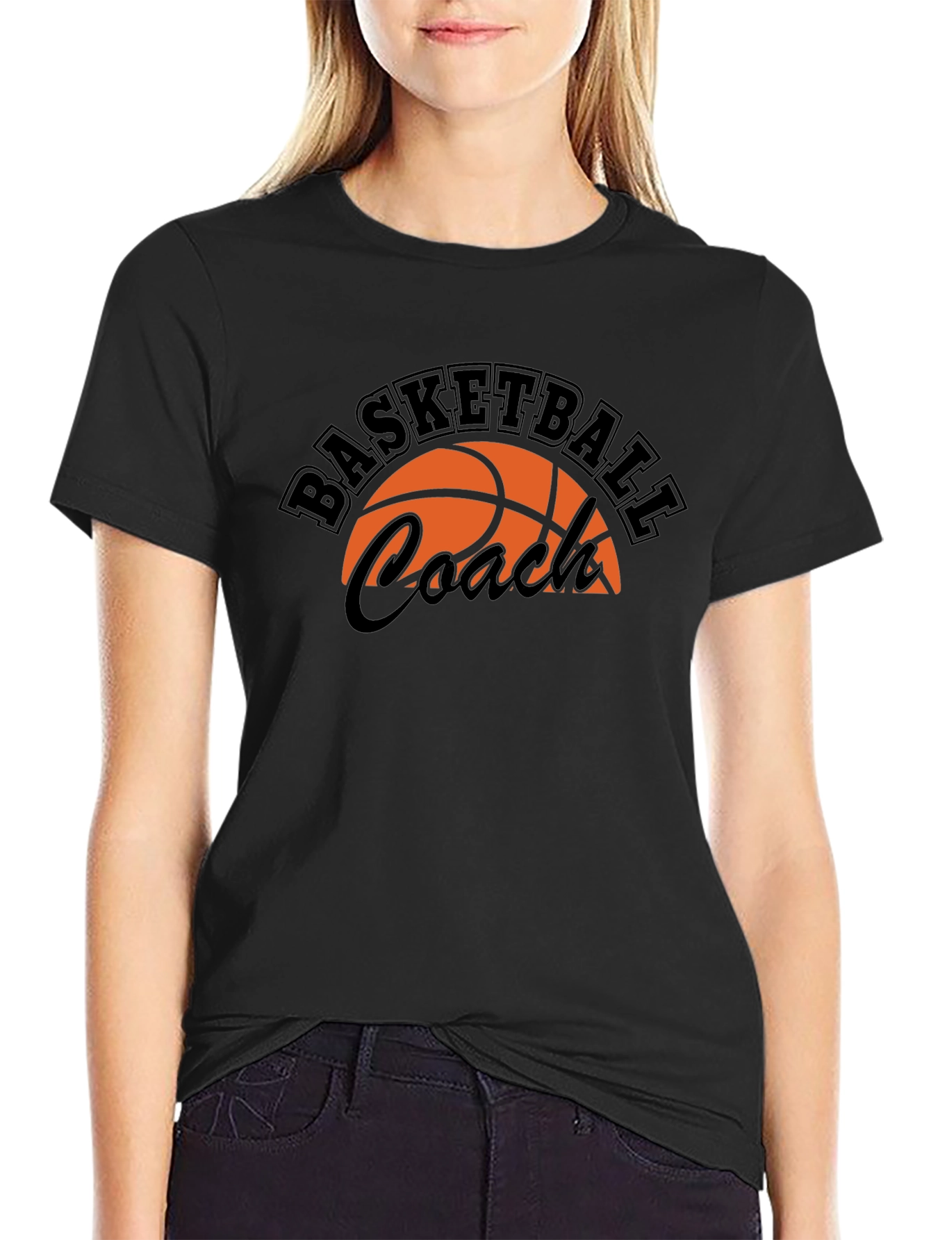 Basketball Coach Graphic T-Shirt