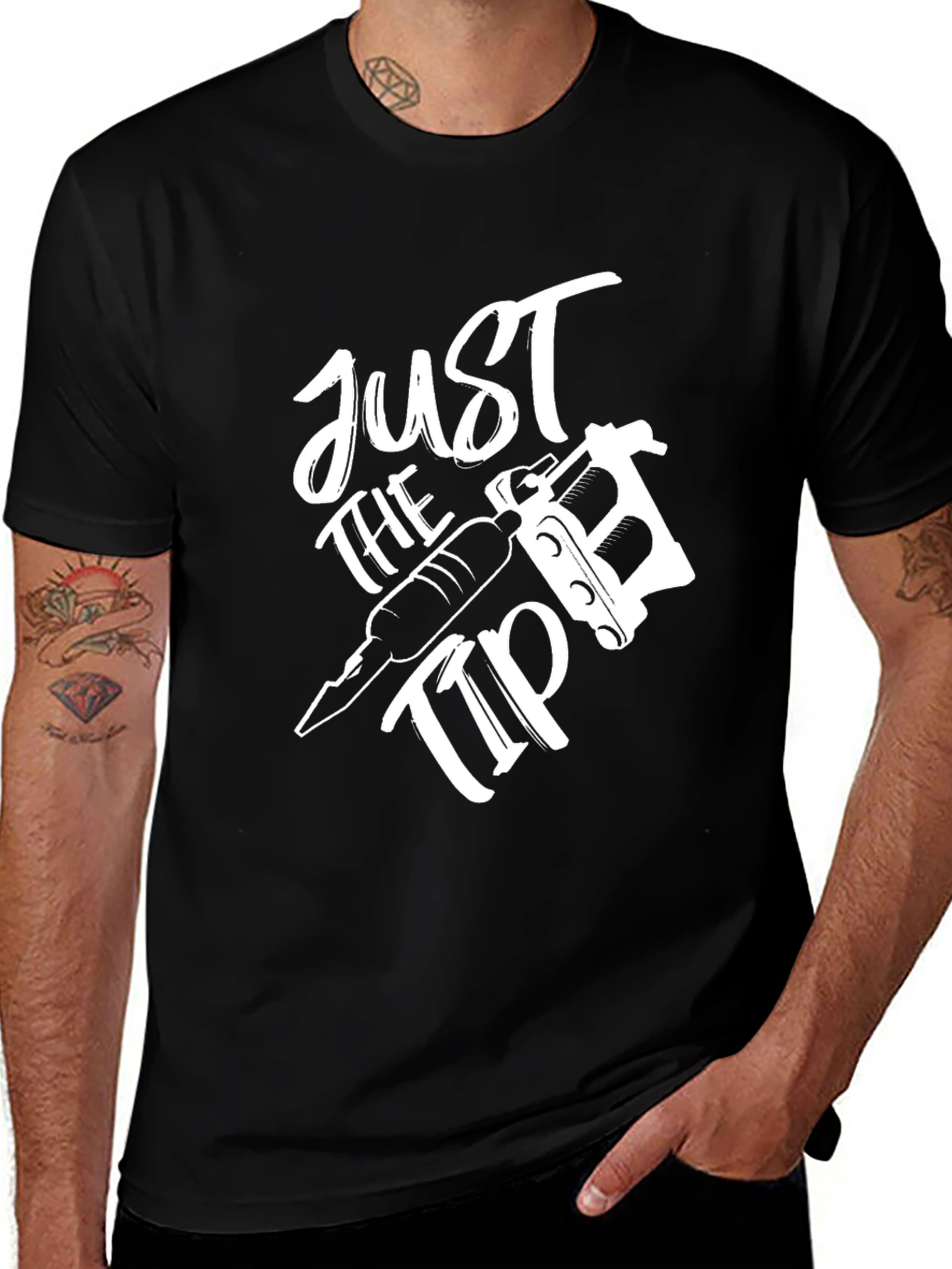 Just The Tip Tattoo Artist Graphic Tee