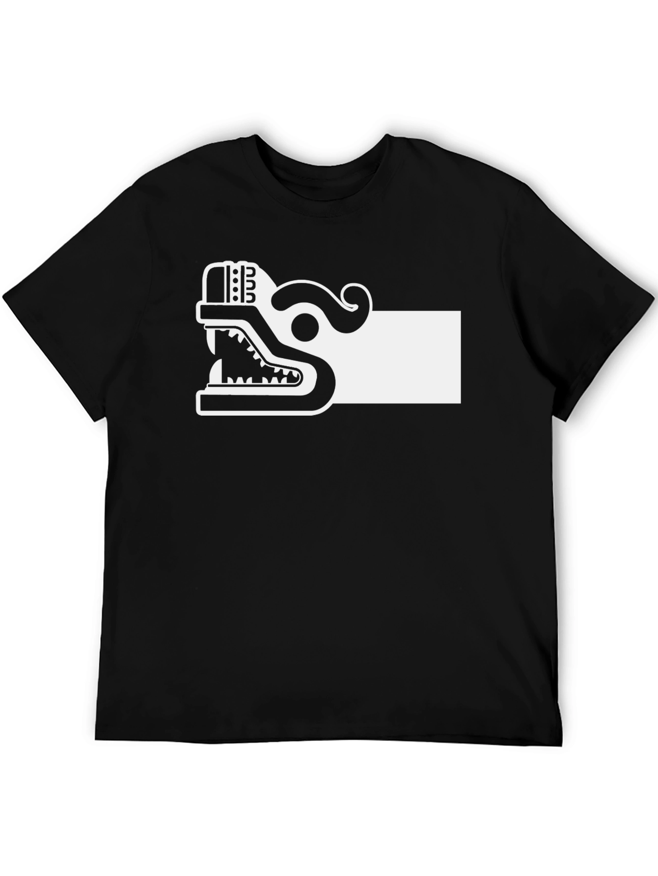 Aztec Serpent T-Shirt - Black Graphic Tee