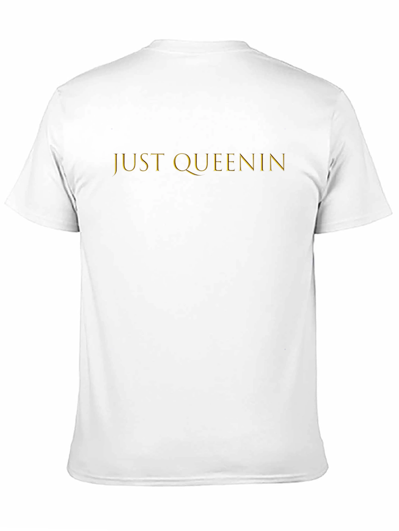 Just Queenin Graphic T-Shirt - Black