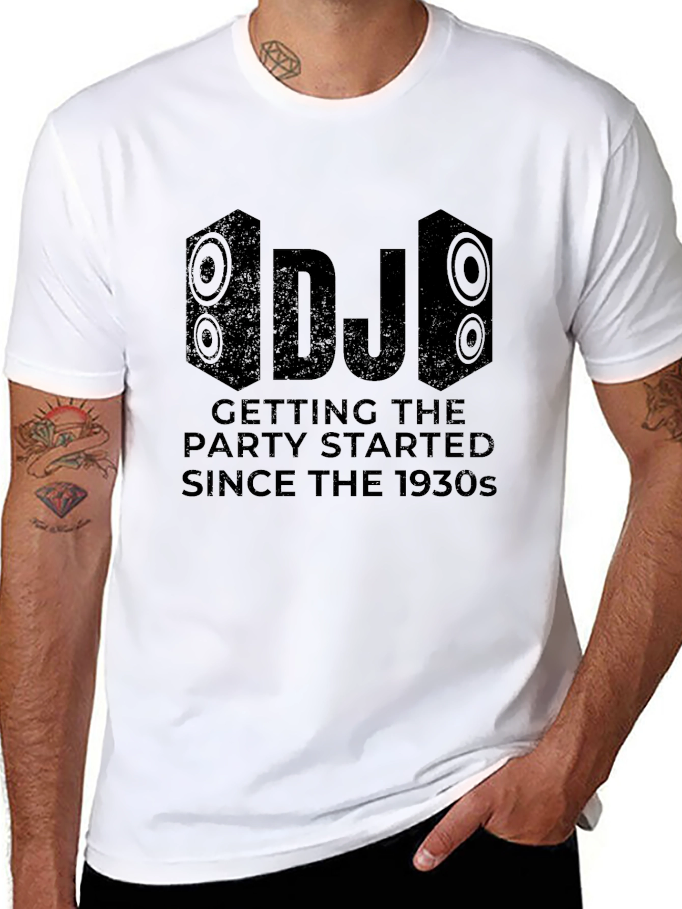 DJ Party Starter Graphic Tee