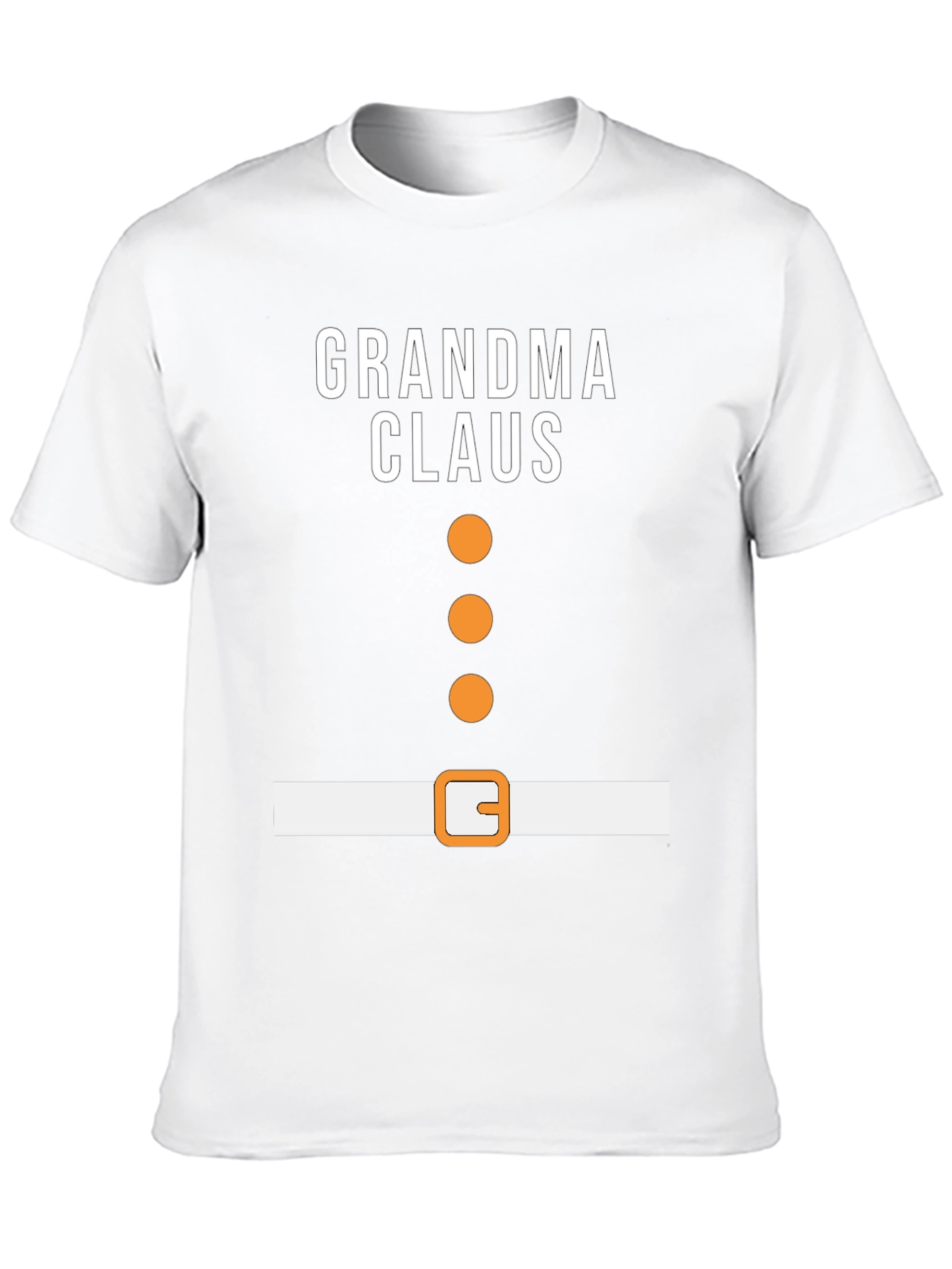 Grandma Claus Holiday Graphic Tee - Festive Christmas Shirt
