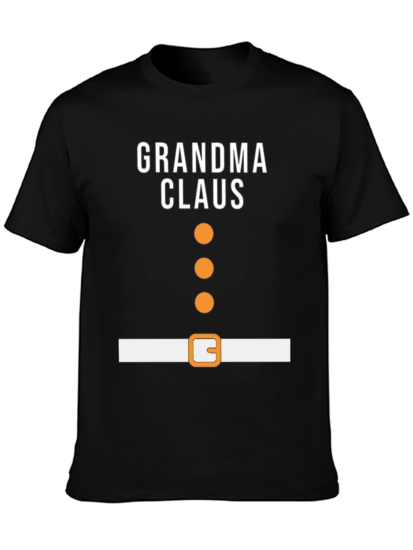 Grandma Claus Holiday Graphic Tee - Festive Christmas Shirt