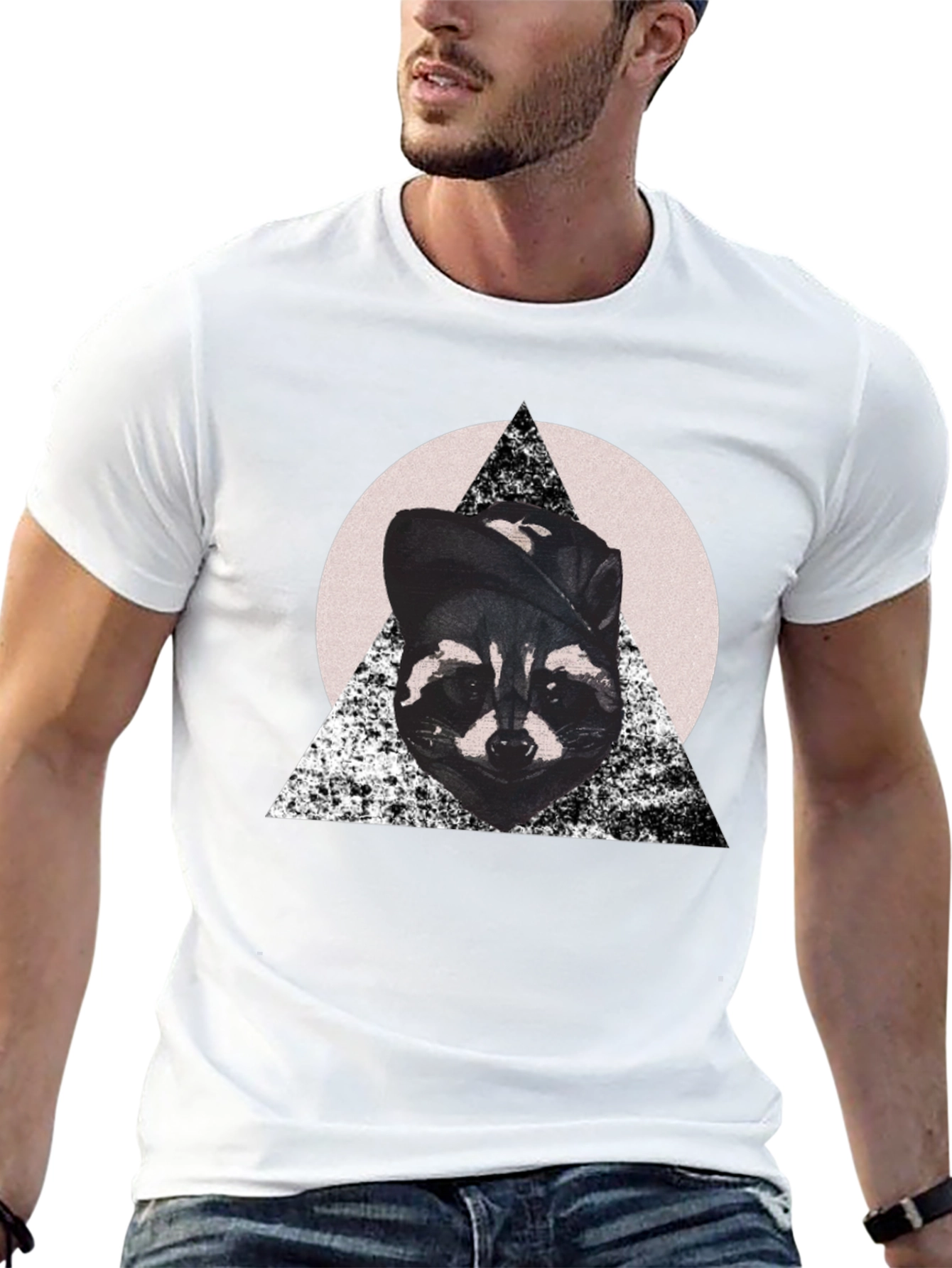 Cool Raccoon Graphic Tee