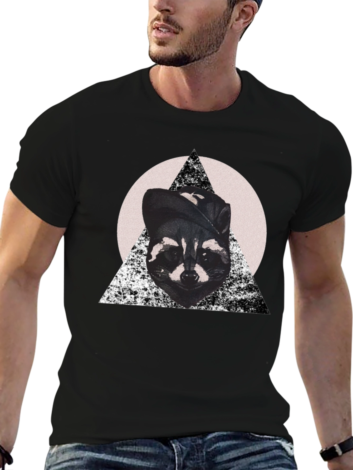 Cool Raccoon Graphic Tee