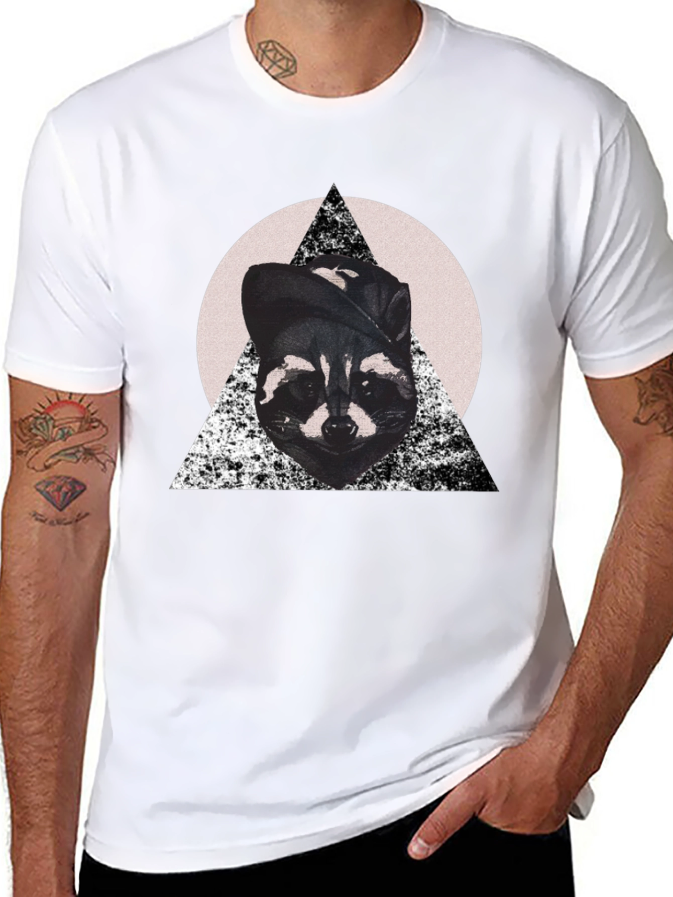 Cool Raccoon Graphic Tee