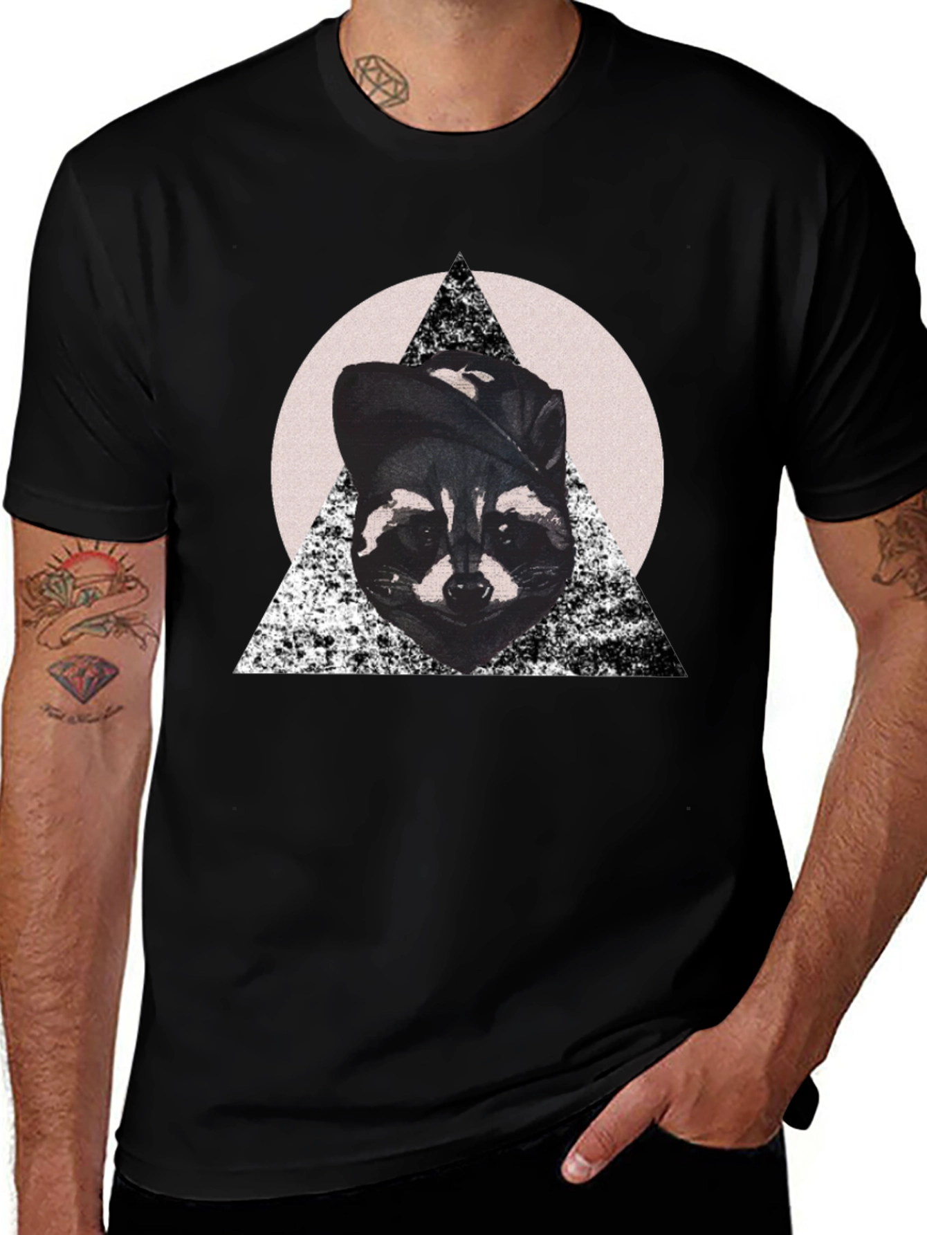 Cool Raccoon Graphic Tee