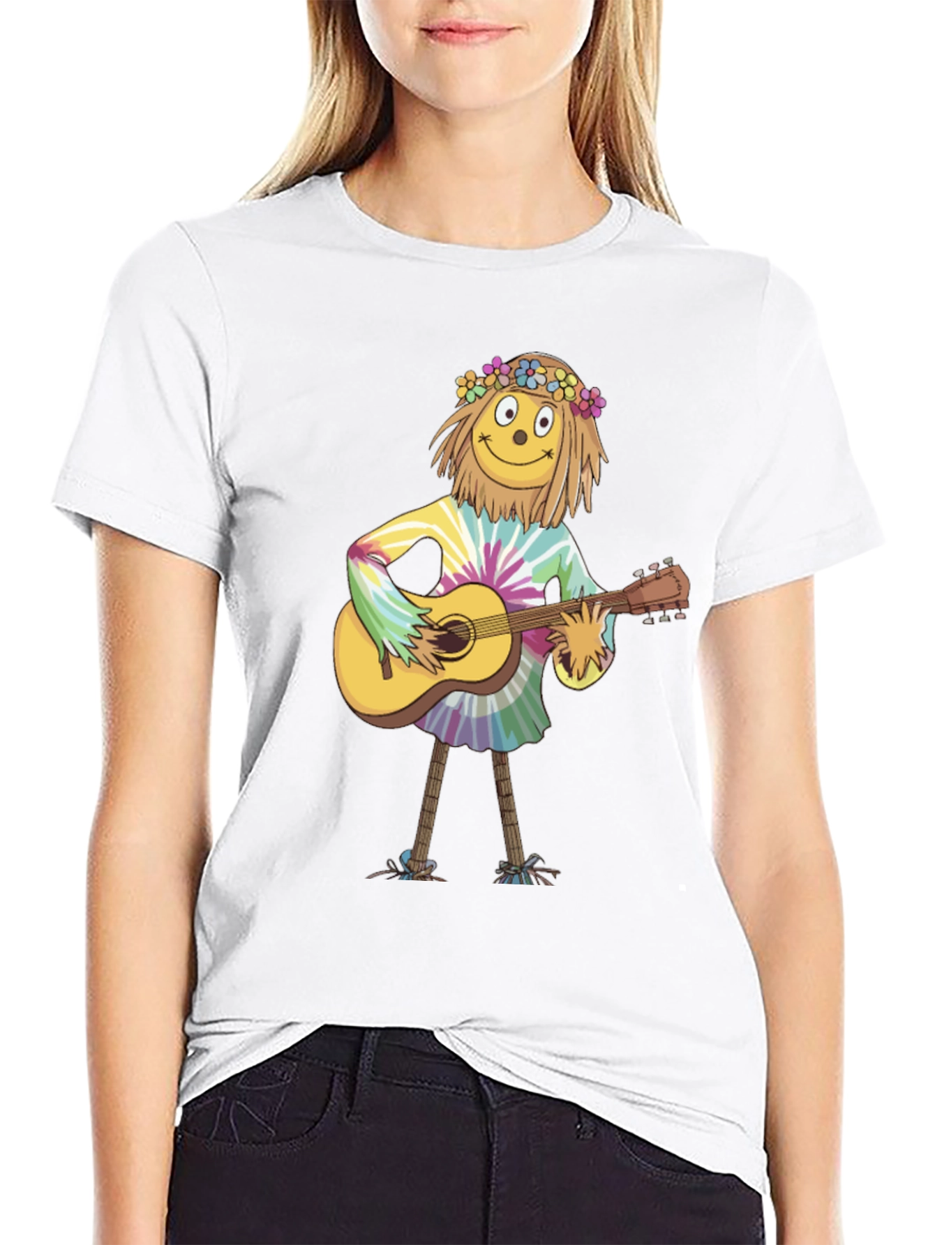 Groovy Scarecrow Guitarist T-Shirt