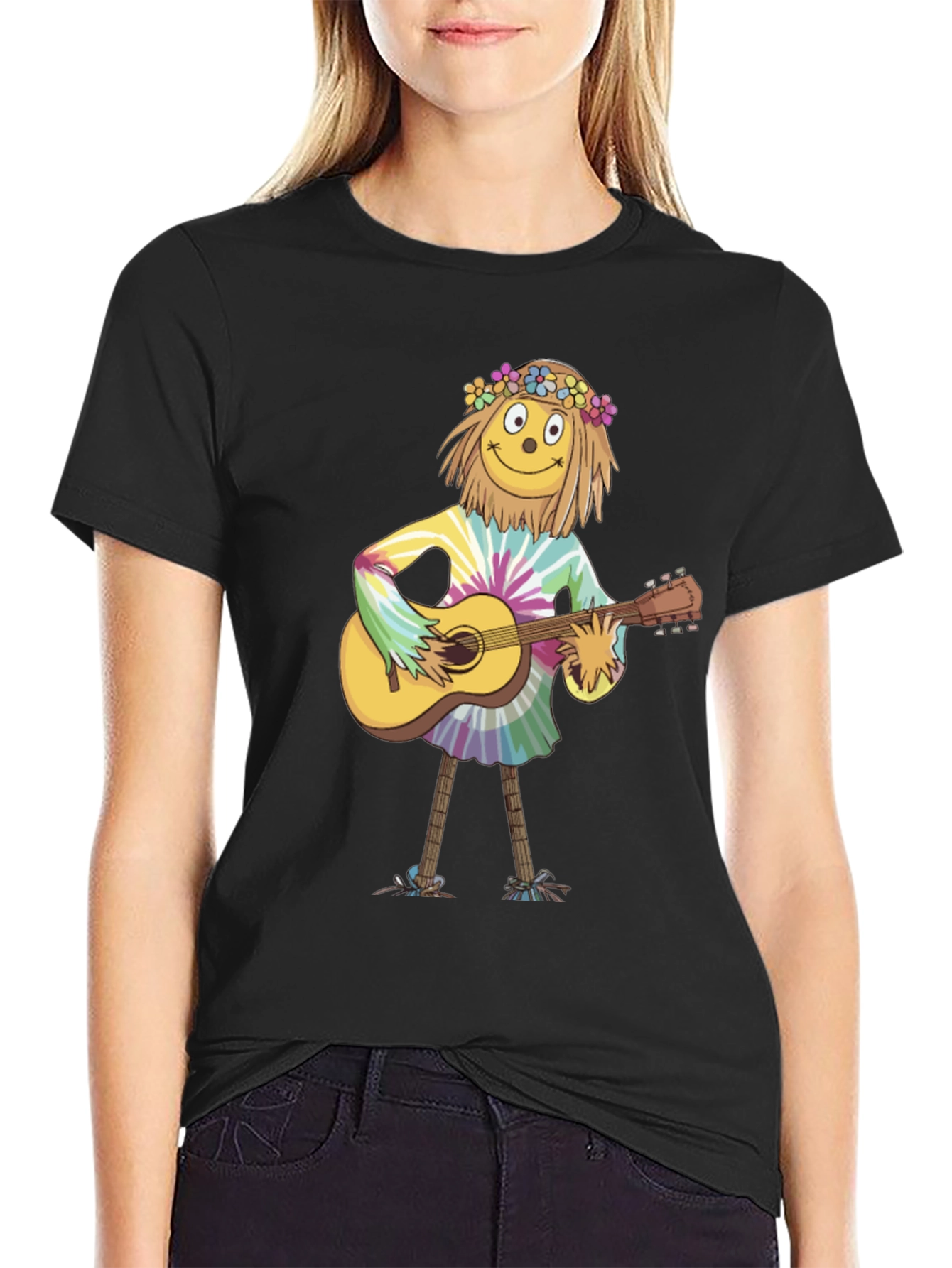Groovy Scarecrow Guitarist T-Shirt