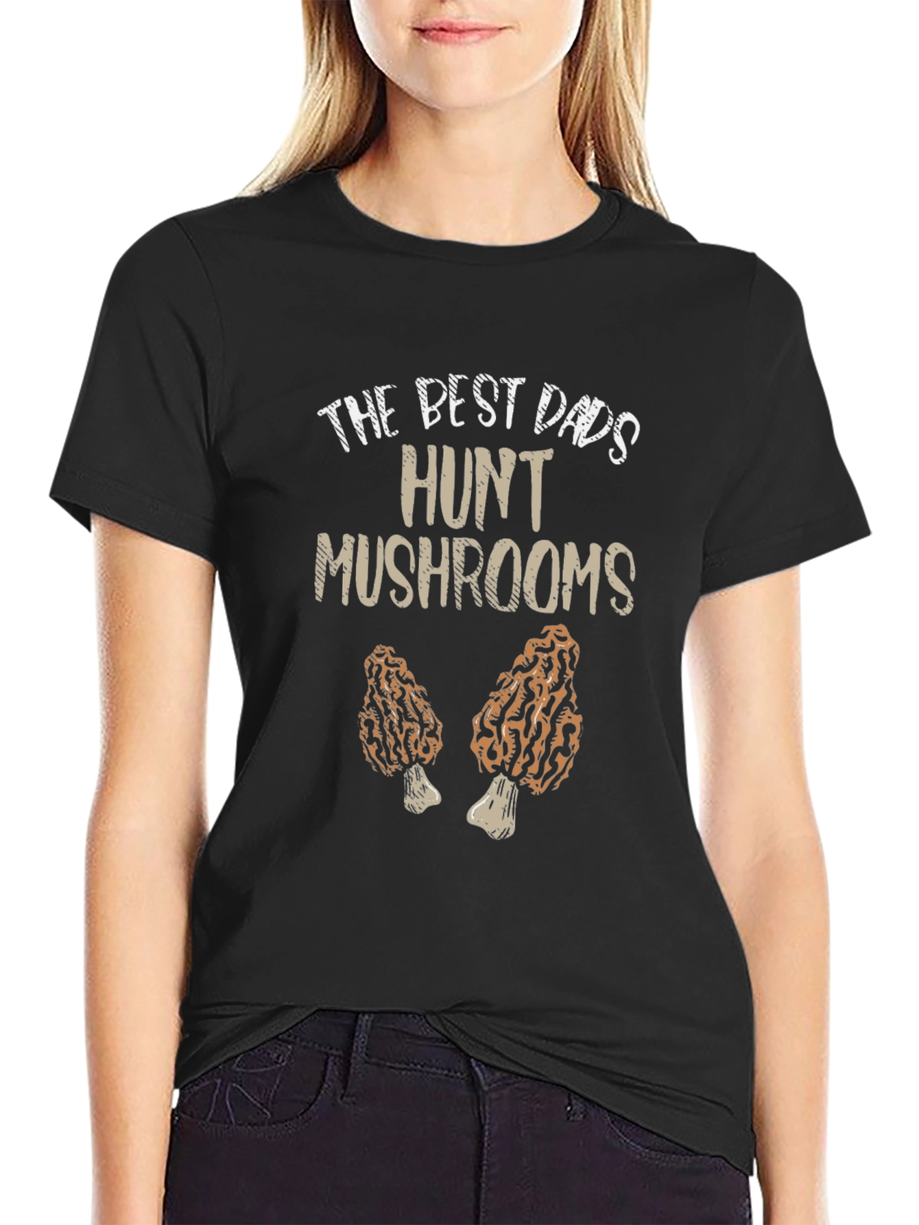 Best Dads Hunt Mushrooms T-Shirt
