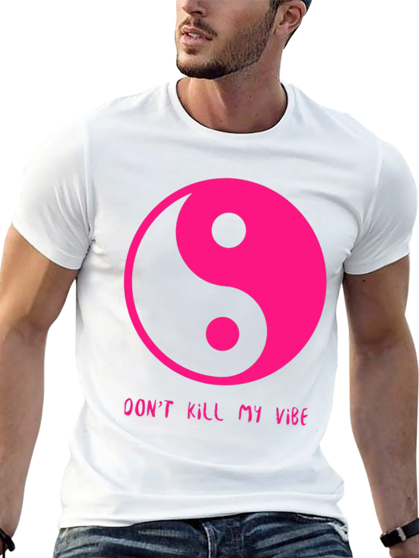 Yin Yang Graphic Tee - Dont Kill My Vibe