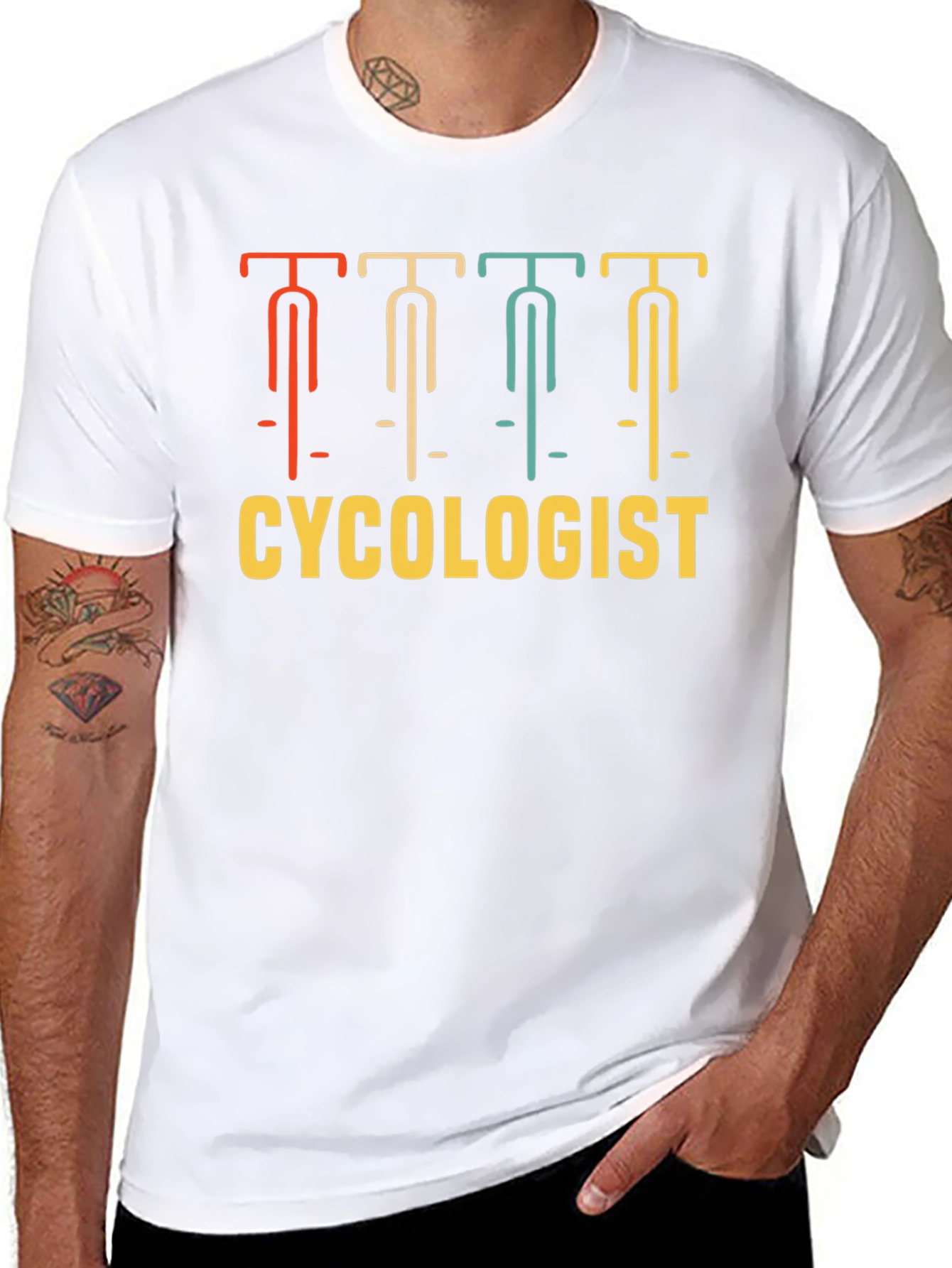 Cyclologist Graphic T-Shirt - Bike Lover Tee