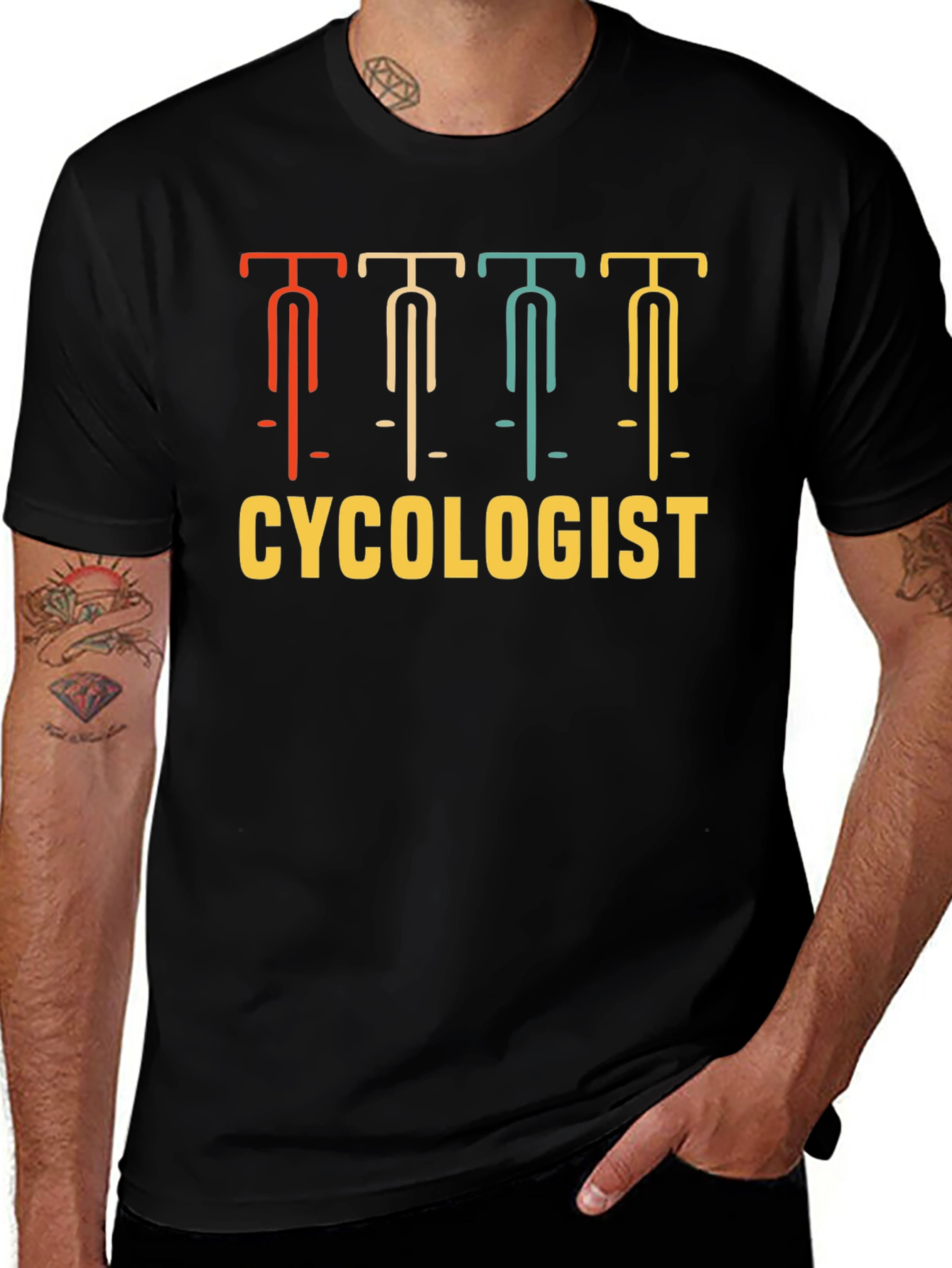 Cyclologist Graphic T-Shirt - Bike Lover Tee