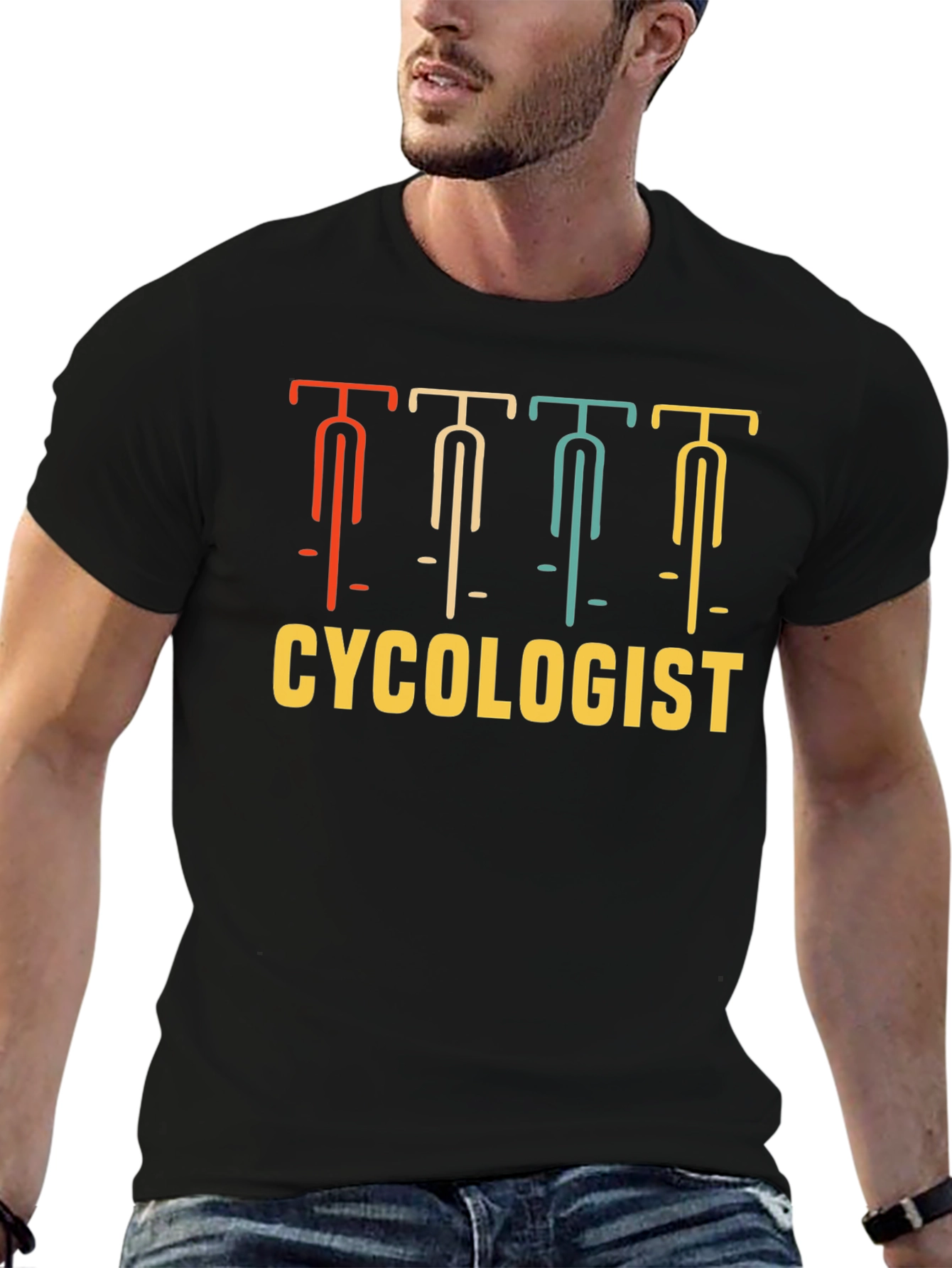 Cyclologist Graphic T-Shirt - Bike Lover Tee
