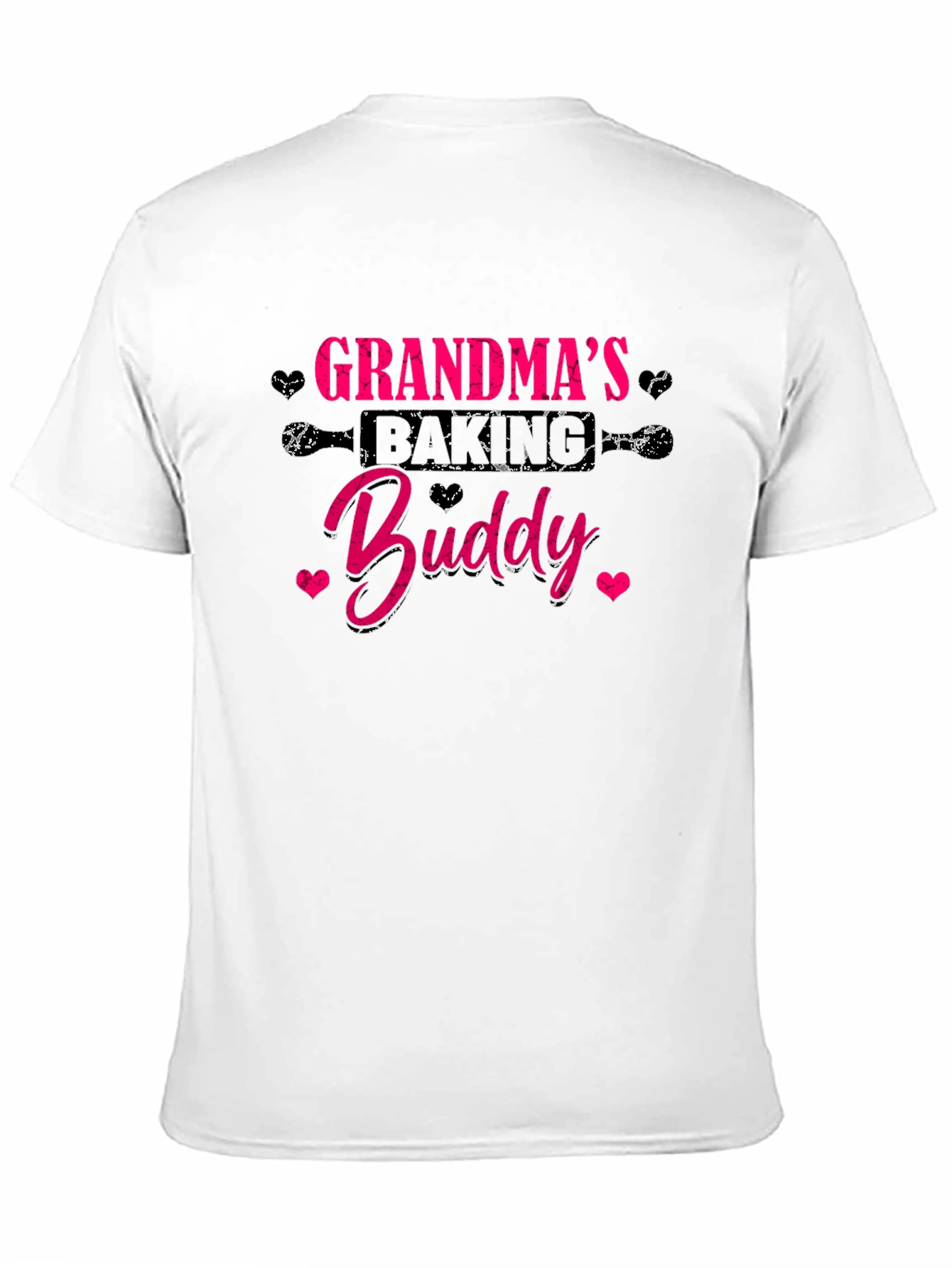 Grandmas Baking Buddy Black T-Shirt