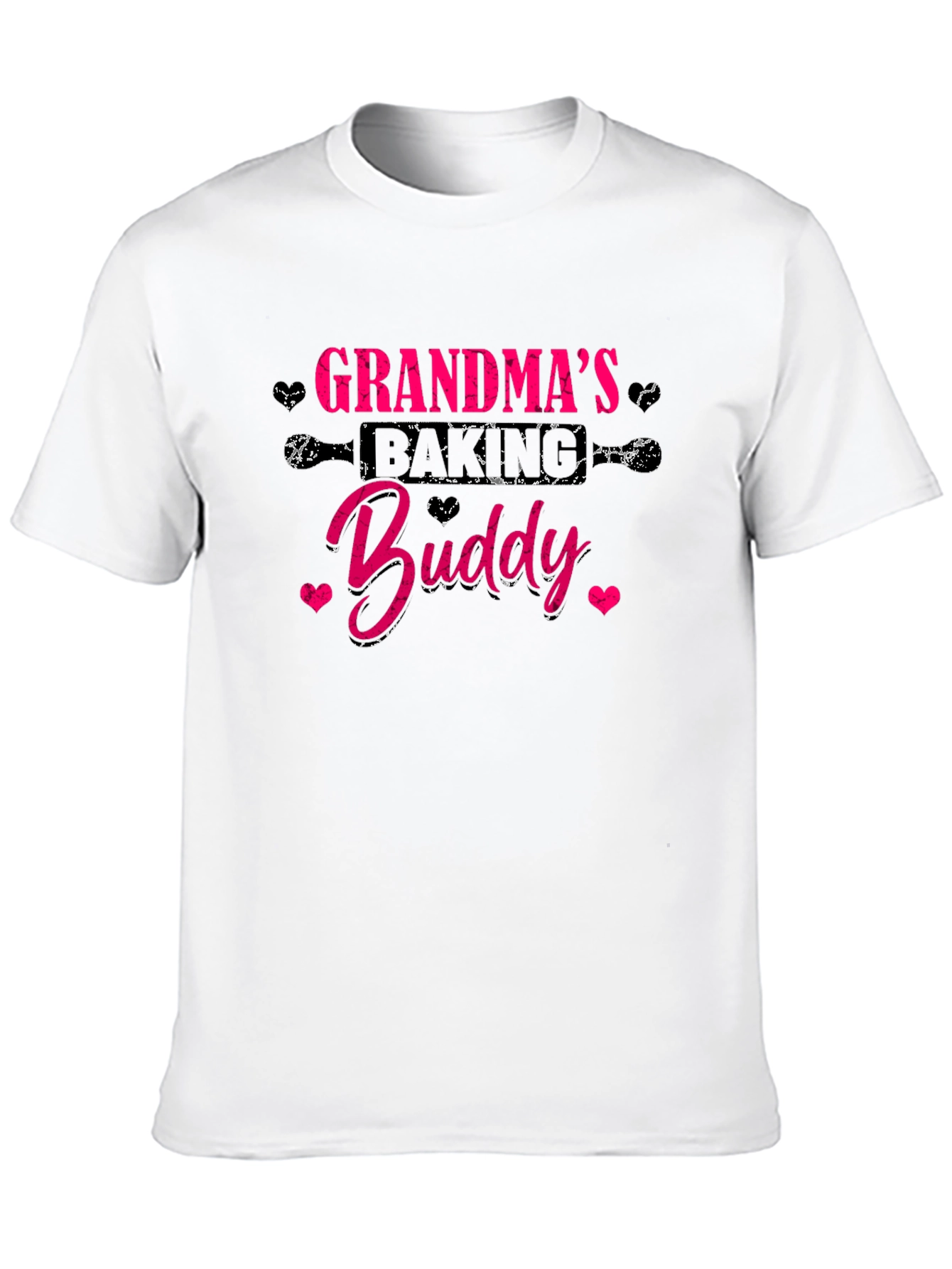 Grandmas Baking Buddy Black T-Shirt