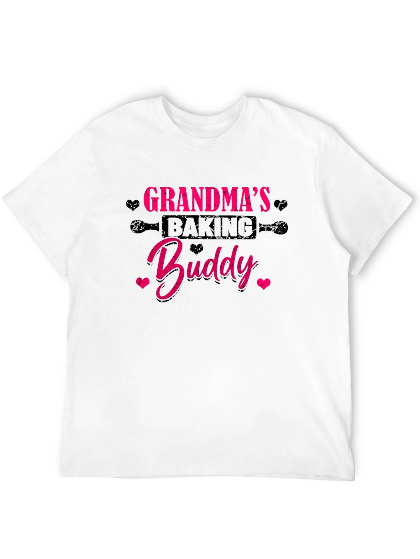 Grandmas Baking Buddy Black T-Shirt