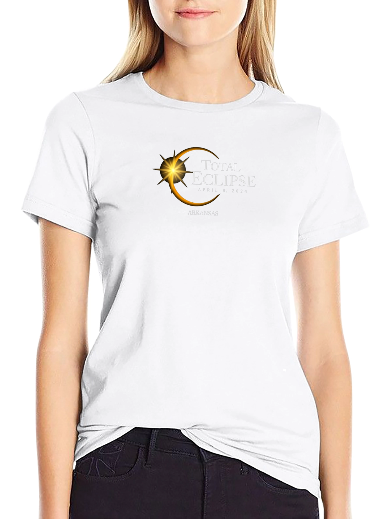 Total Eclipse April 8 2024 Arkansas T-Shirt