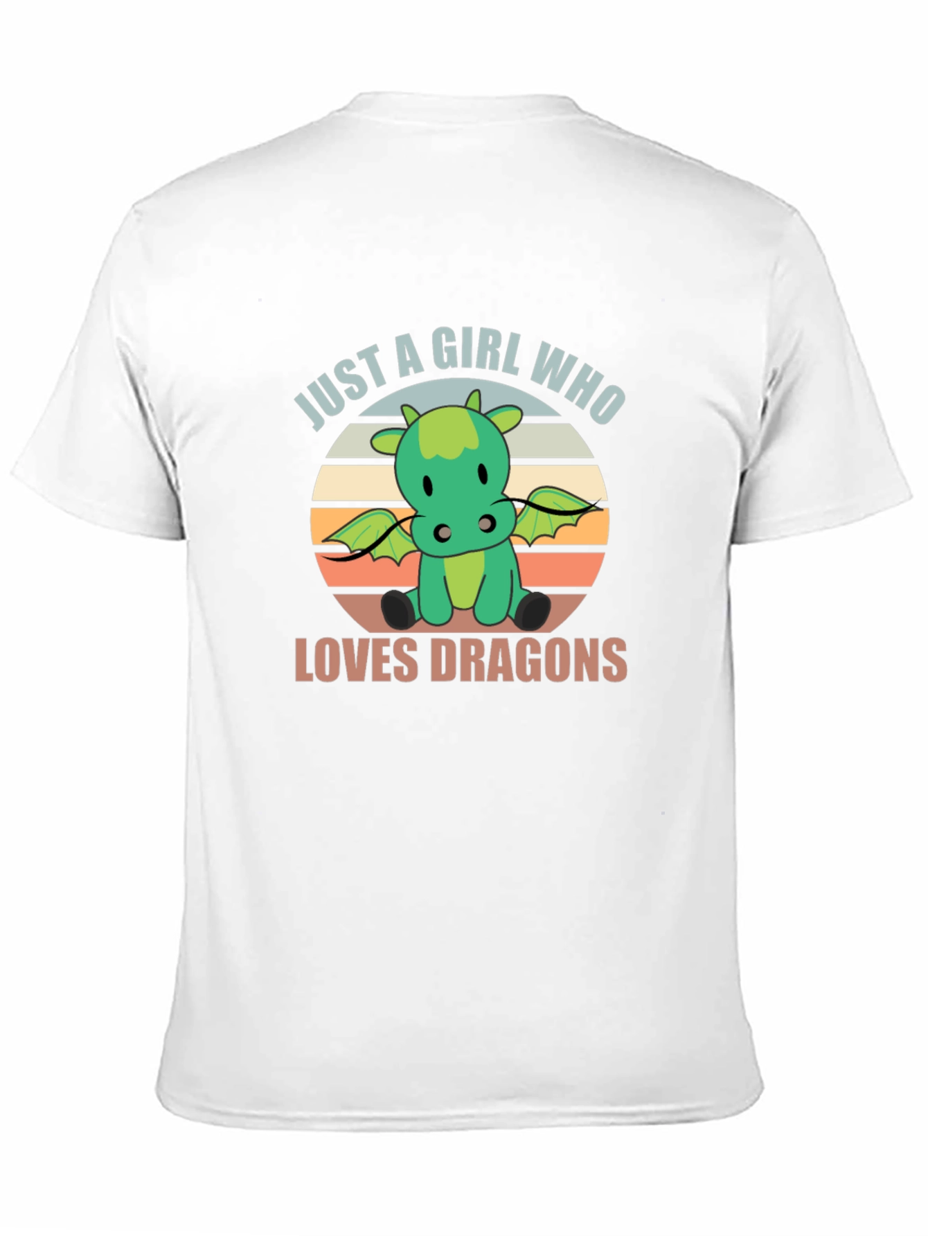 Just A Girl Who Loves Dragons T-Shirt