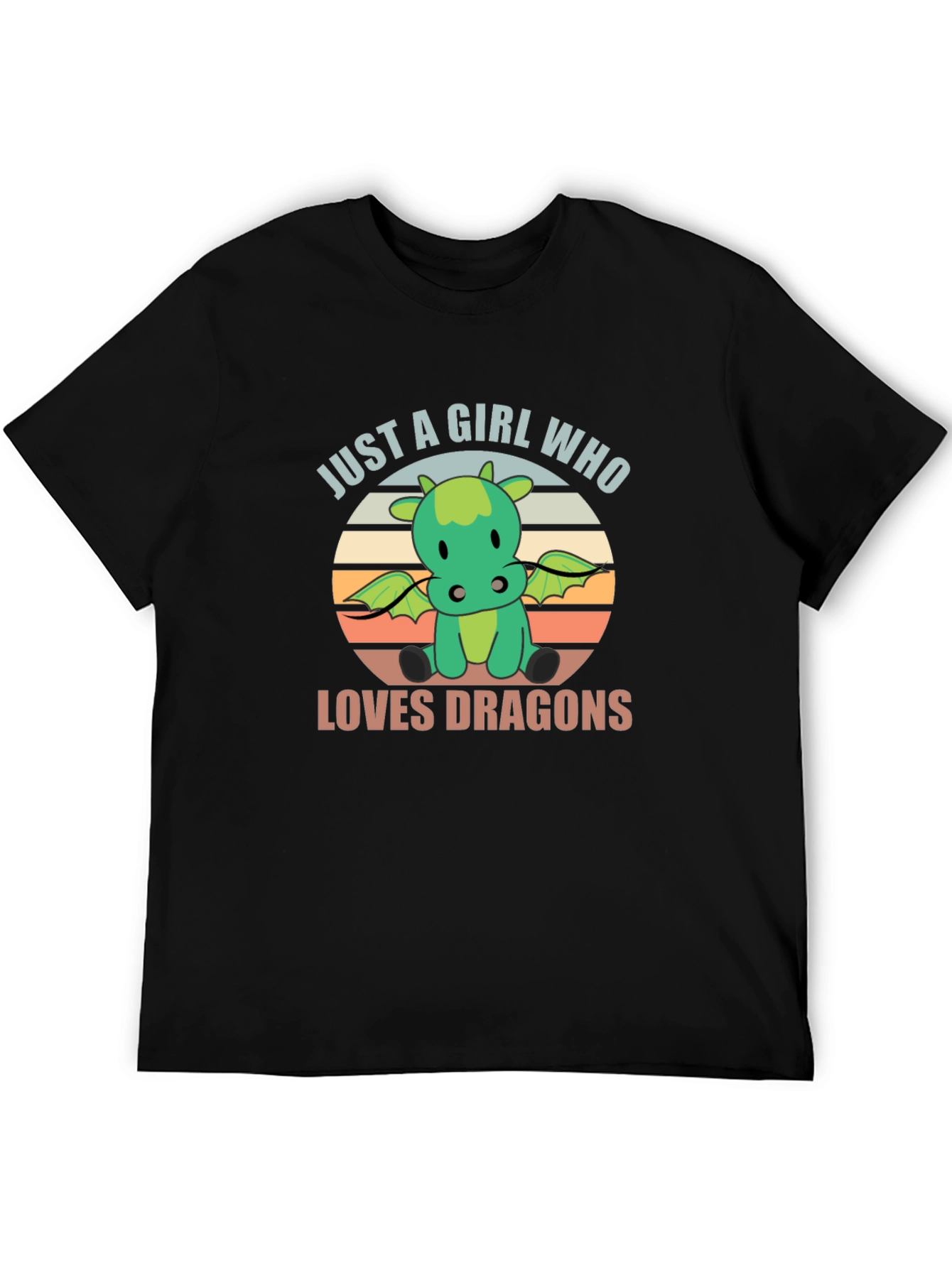 Just A Girl Who Loves Dragons T-Shirt