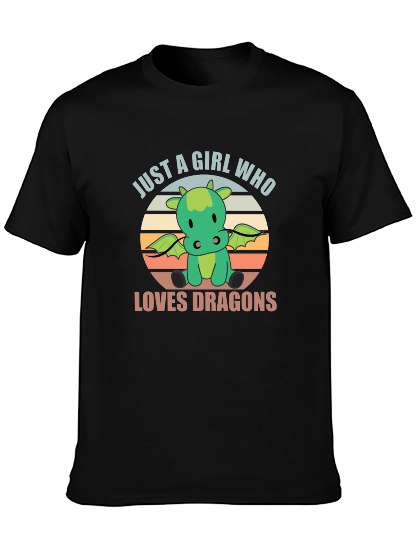 Just A Girl Who Loves Dragons T-Shirt