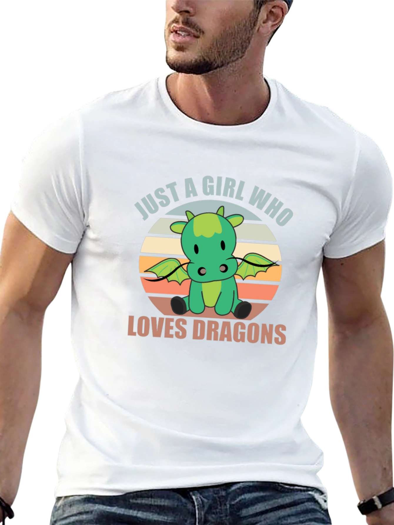 Just A Girl Who Loves Dragons T-Shirt