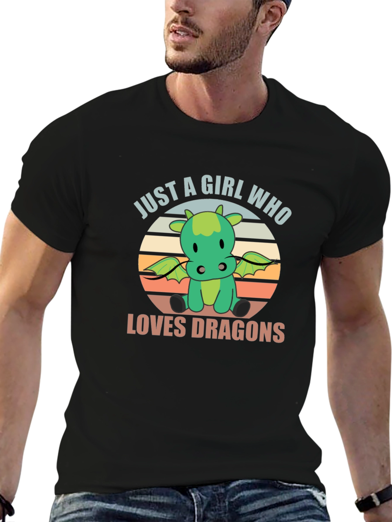 Just A Girl Who Loves Dragons T-Shirt