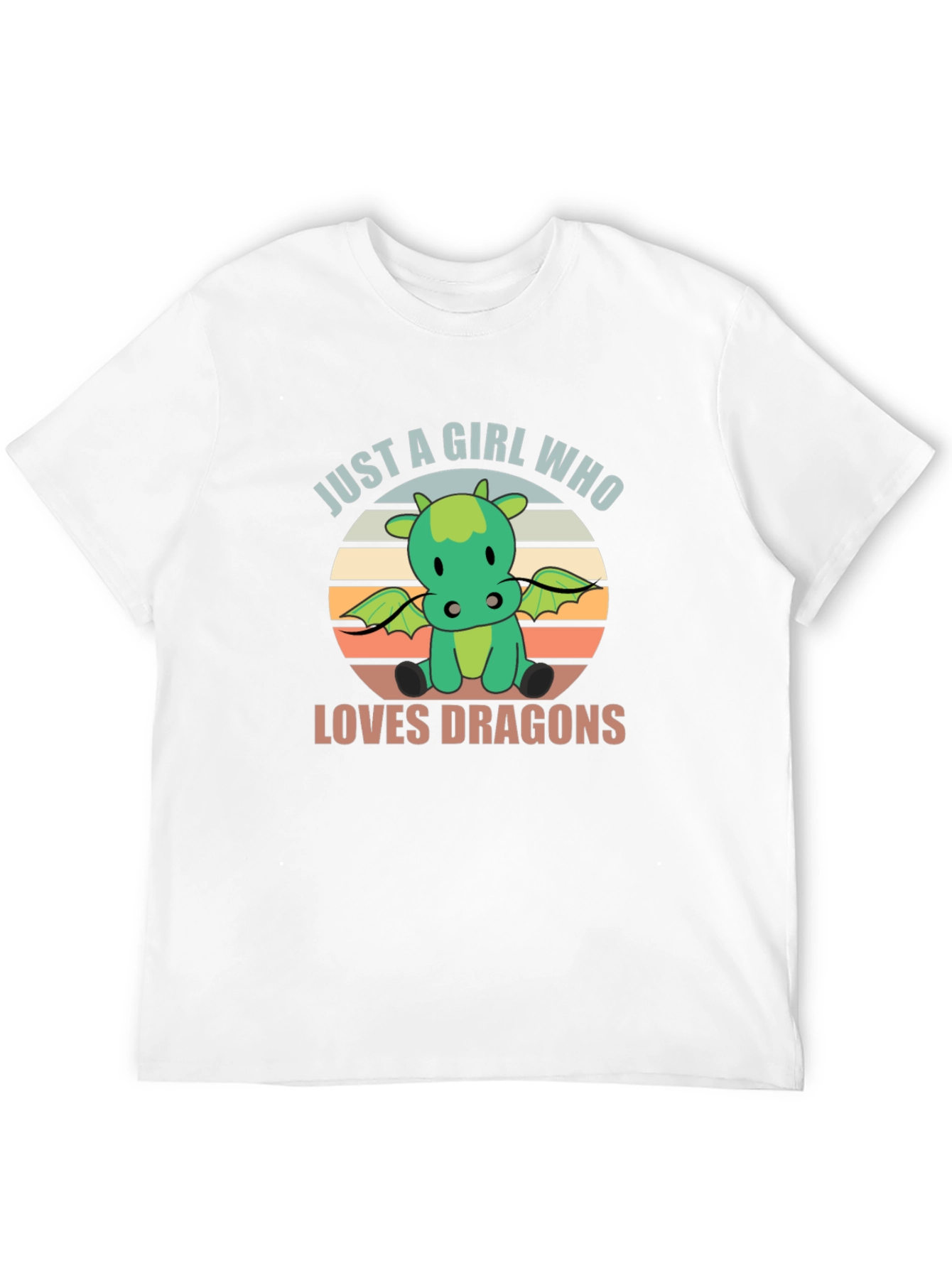 Just A Girl Who Loves Dragons T-Shirt