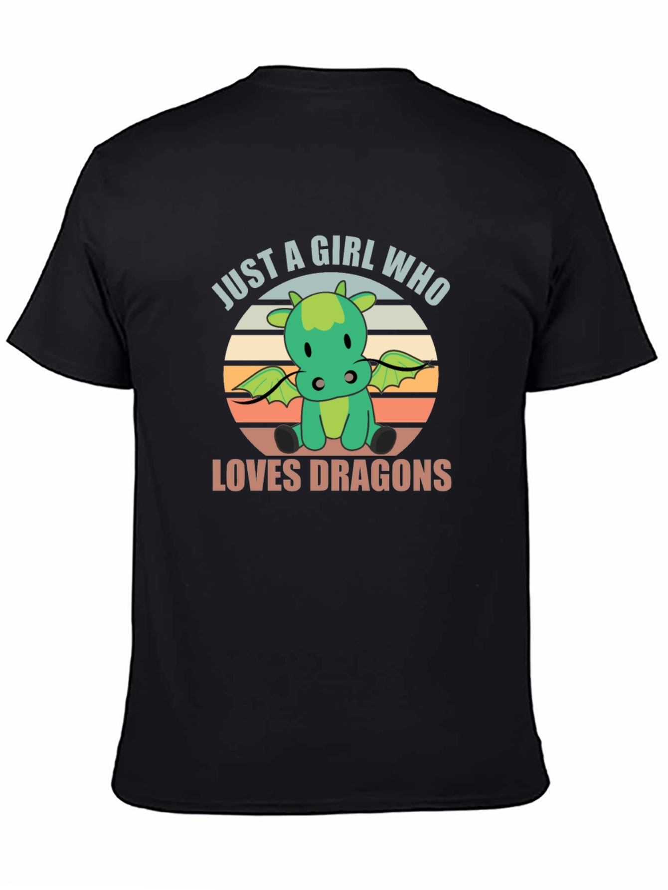 Just A Girl Who Loves Dragons T-Shirt
