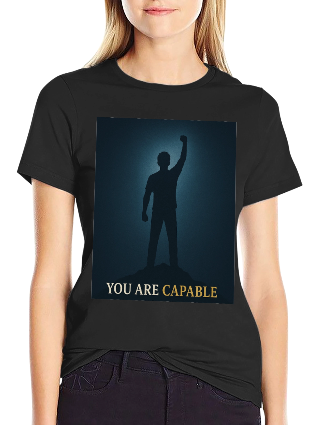 Inspirational You Are Capable Graphic T-Shirt