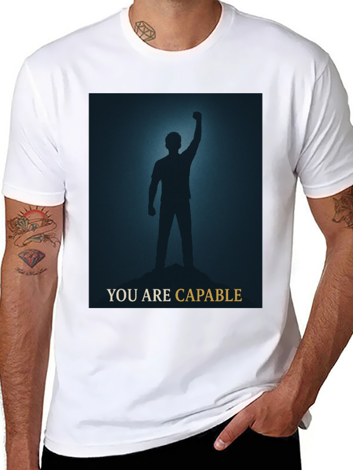 Inspirational You Are Capable Graphic T-Shirt