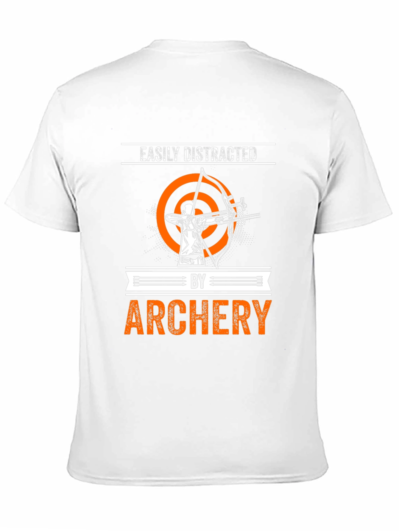 Easily Distracted by Archery Black T-Shirt