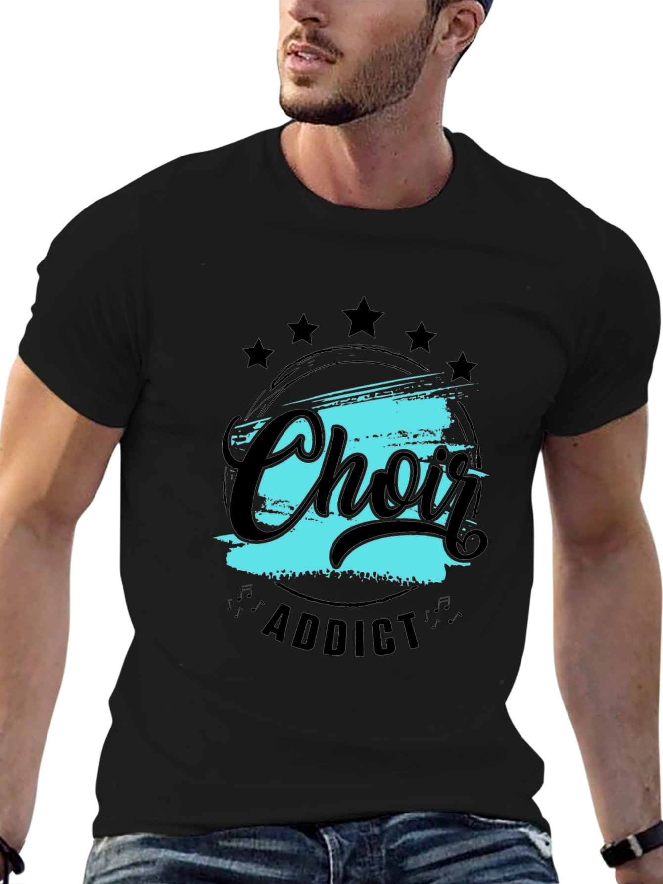 Choir Addict Black T-Shirt