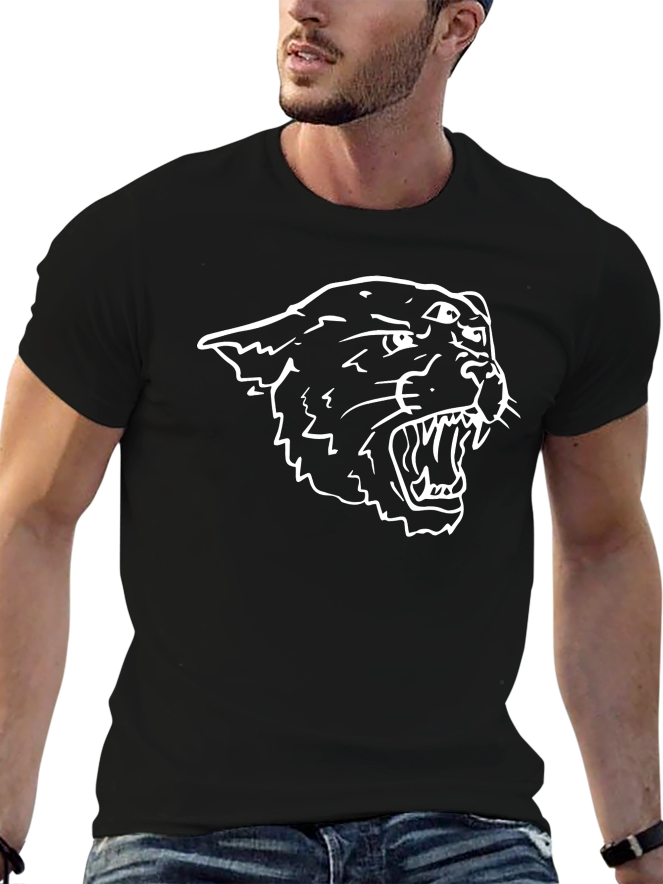 Black Panther Graphic Tee - Fierce Style
