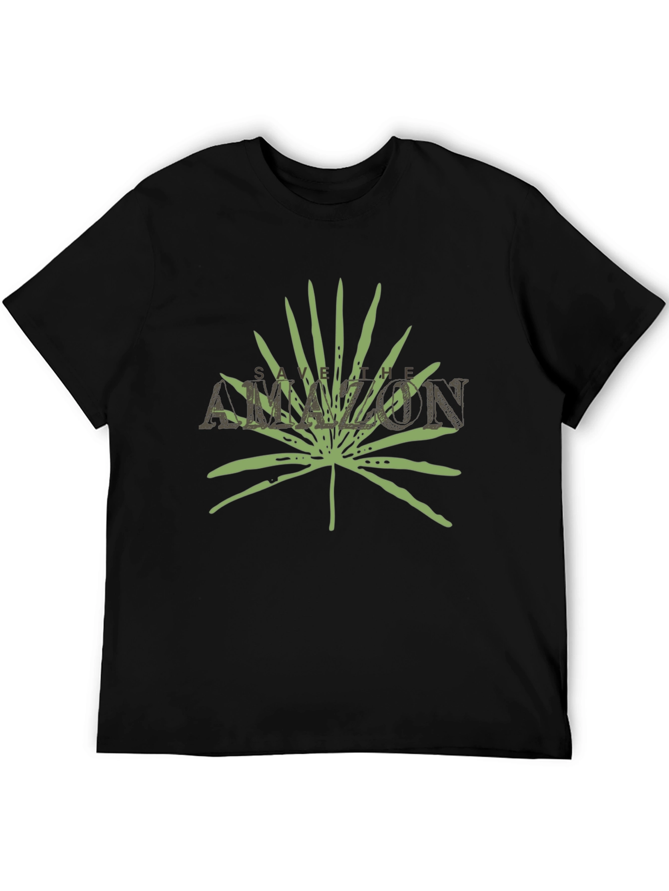 Save the Amazon T-Shirt: Leaf Design