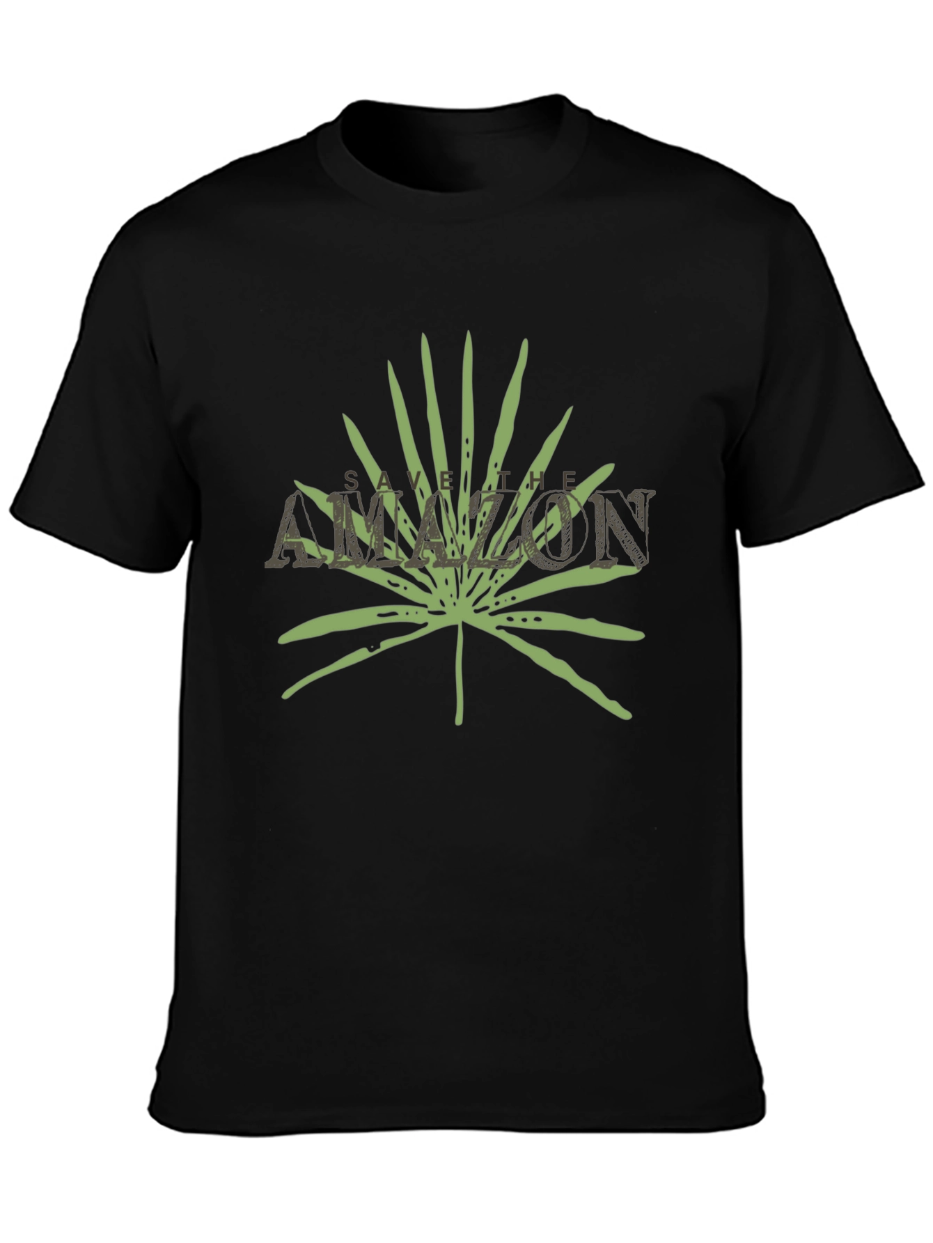 Save the Amazon T-Shirt: Leaf Design