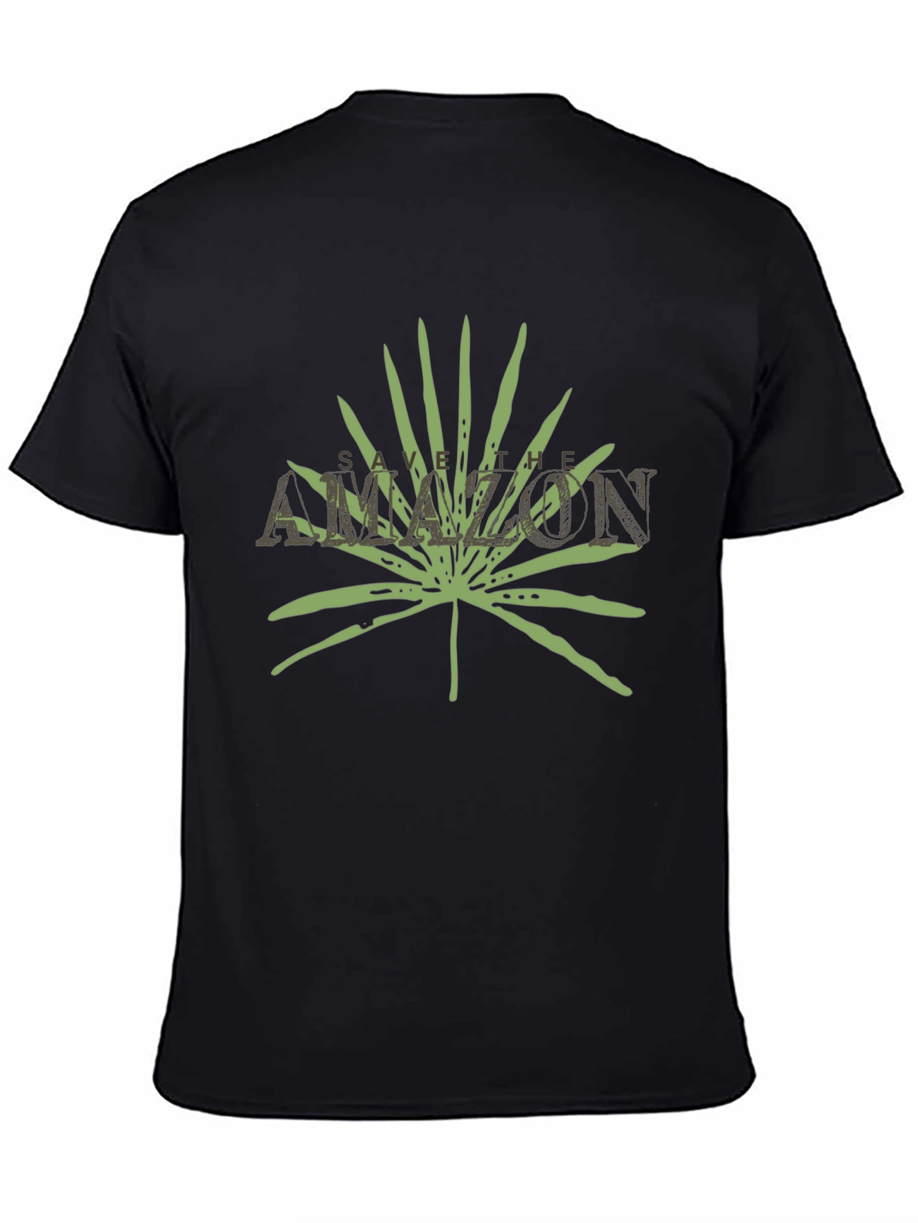 Save the Amazon T-Shirt: Leaf Design