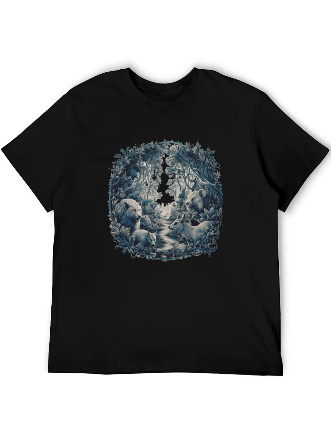 Natures Embrace T-Shirt: Wildlife Forest Design