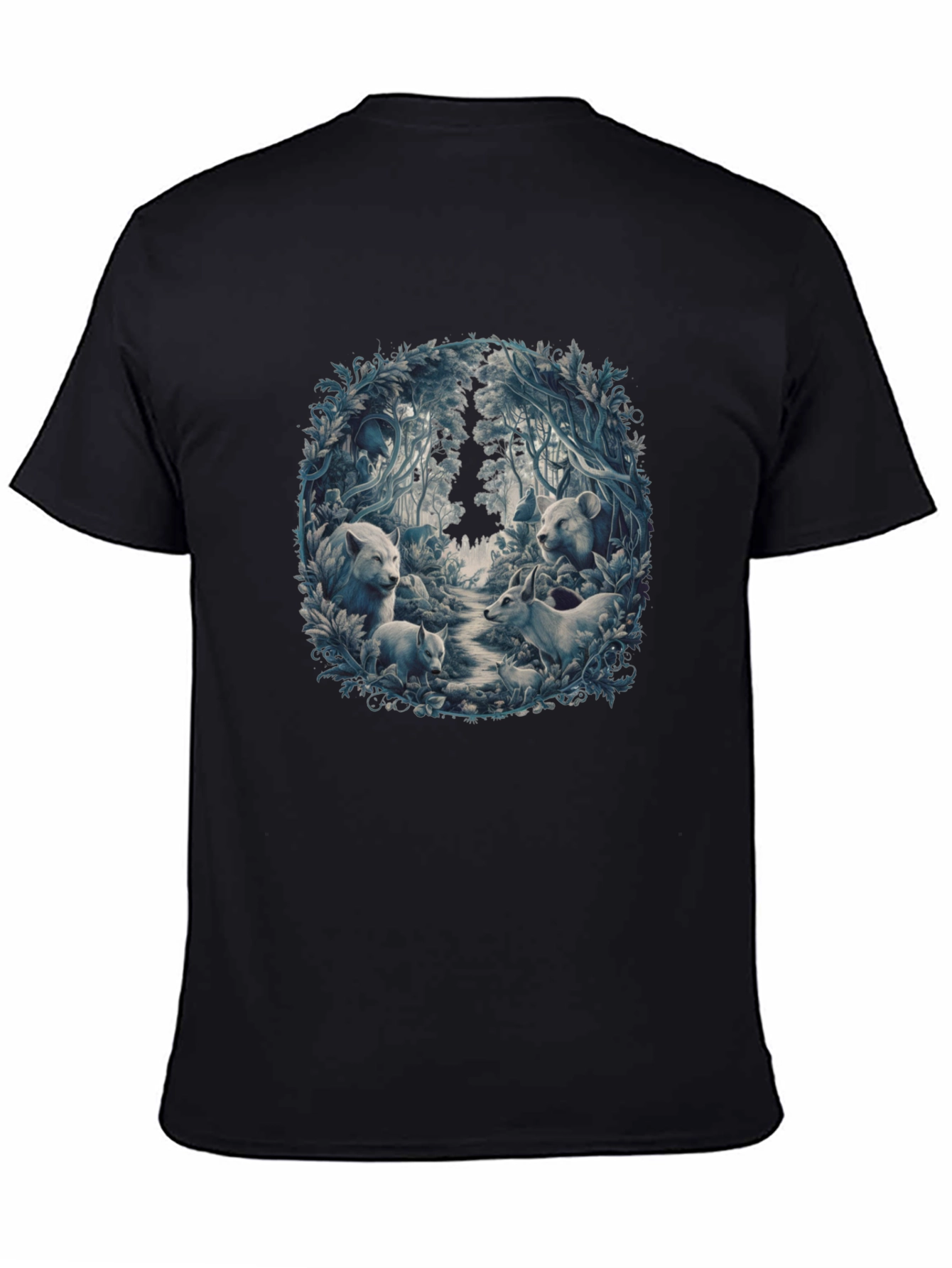 Natures Embrace T-Shirt: Wildlife Forest Design