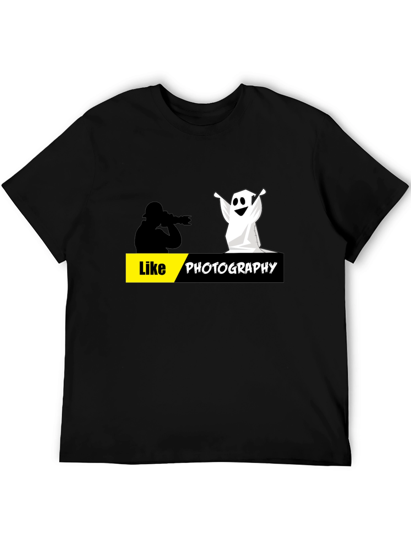Like Photography Black Graphic Tee