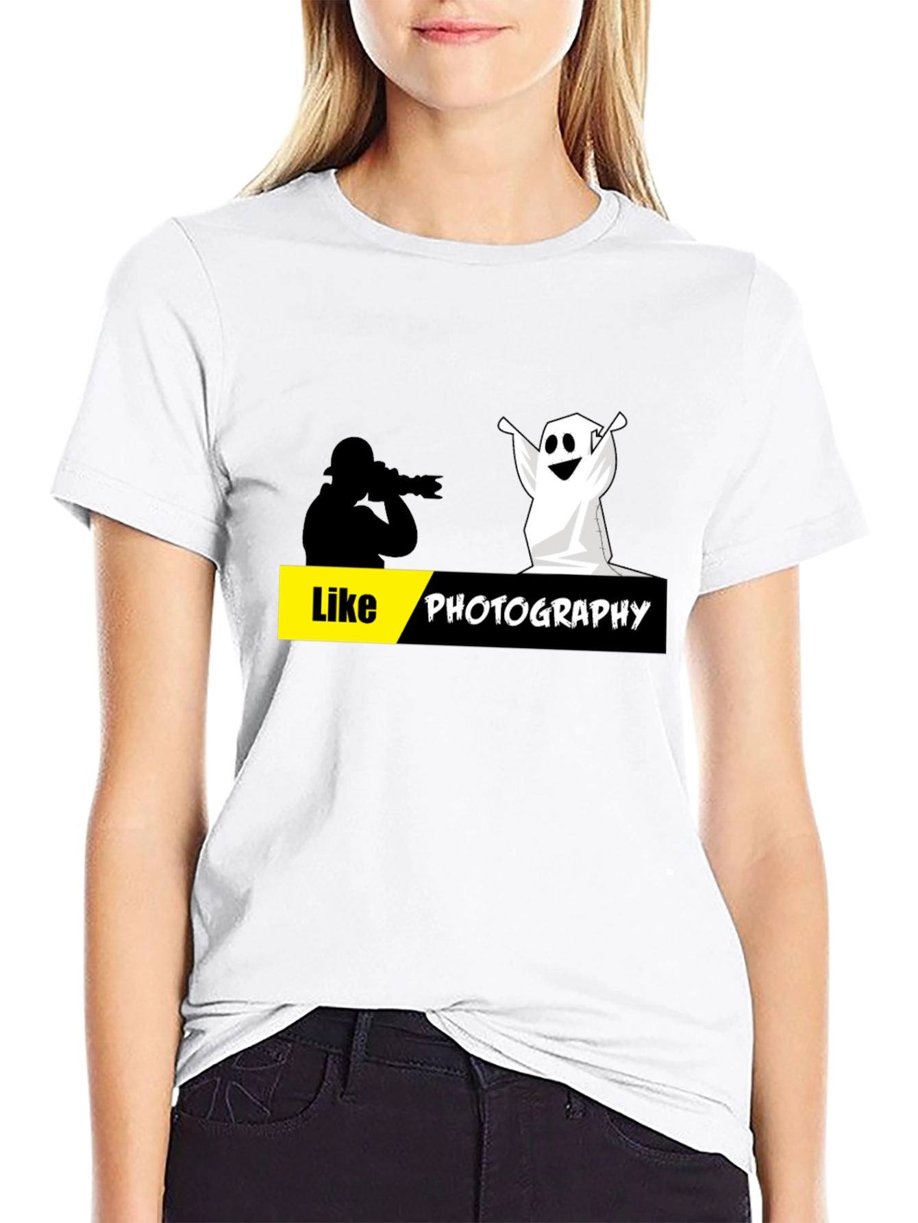 Like Photography Black Graphic Tee