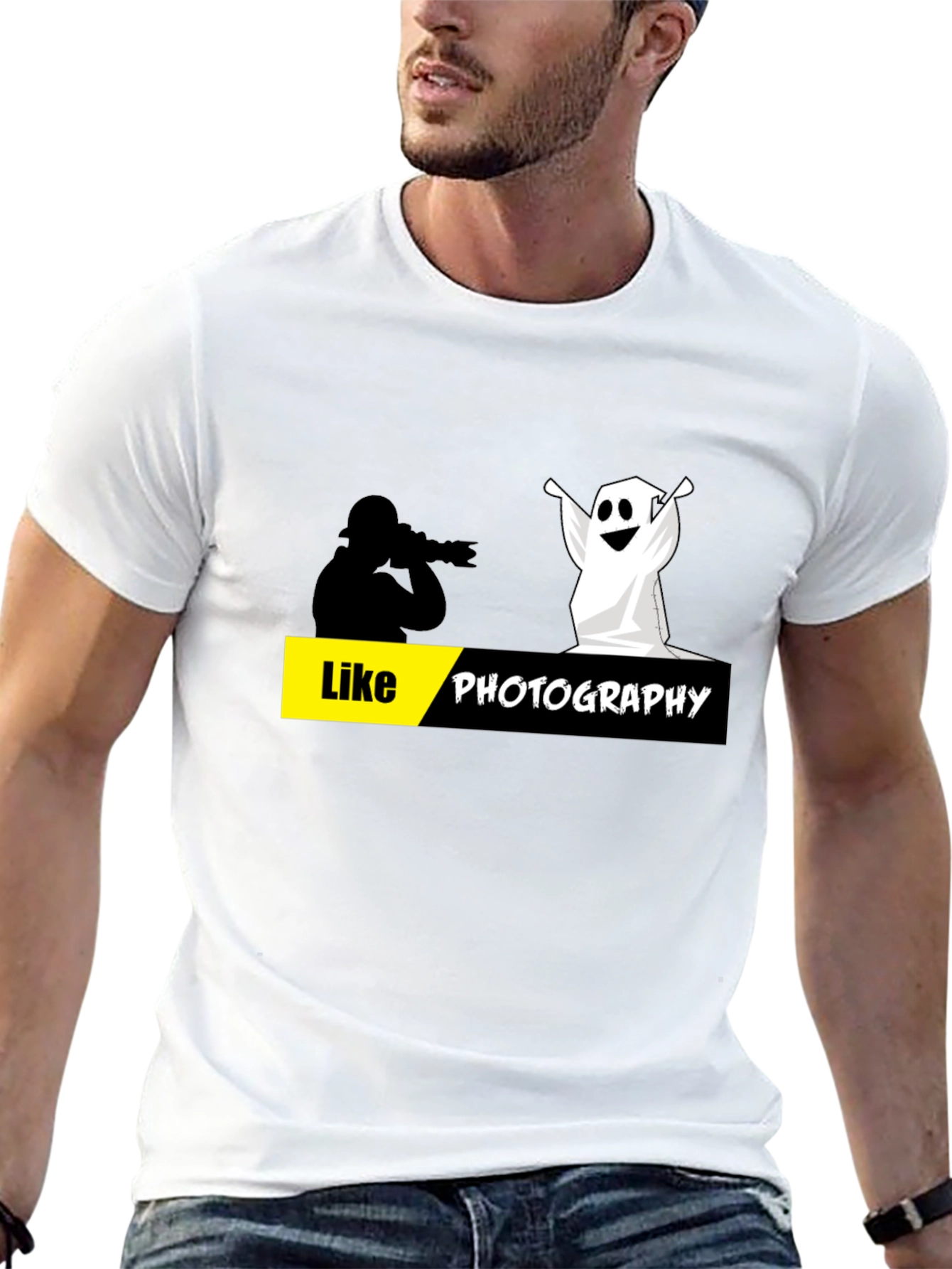 Like Photography Black Graphic Tee