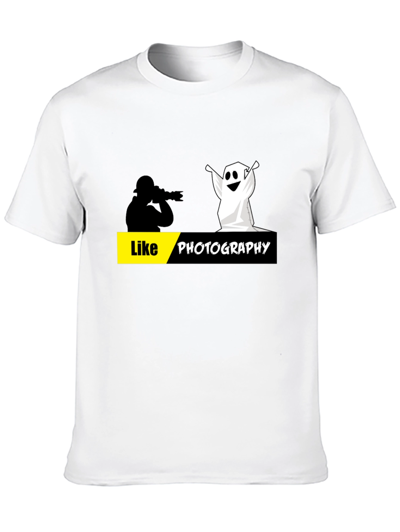 Like Photography Black Graphic Tee