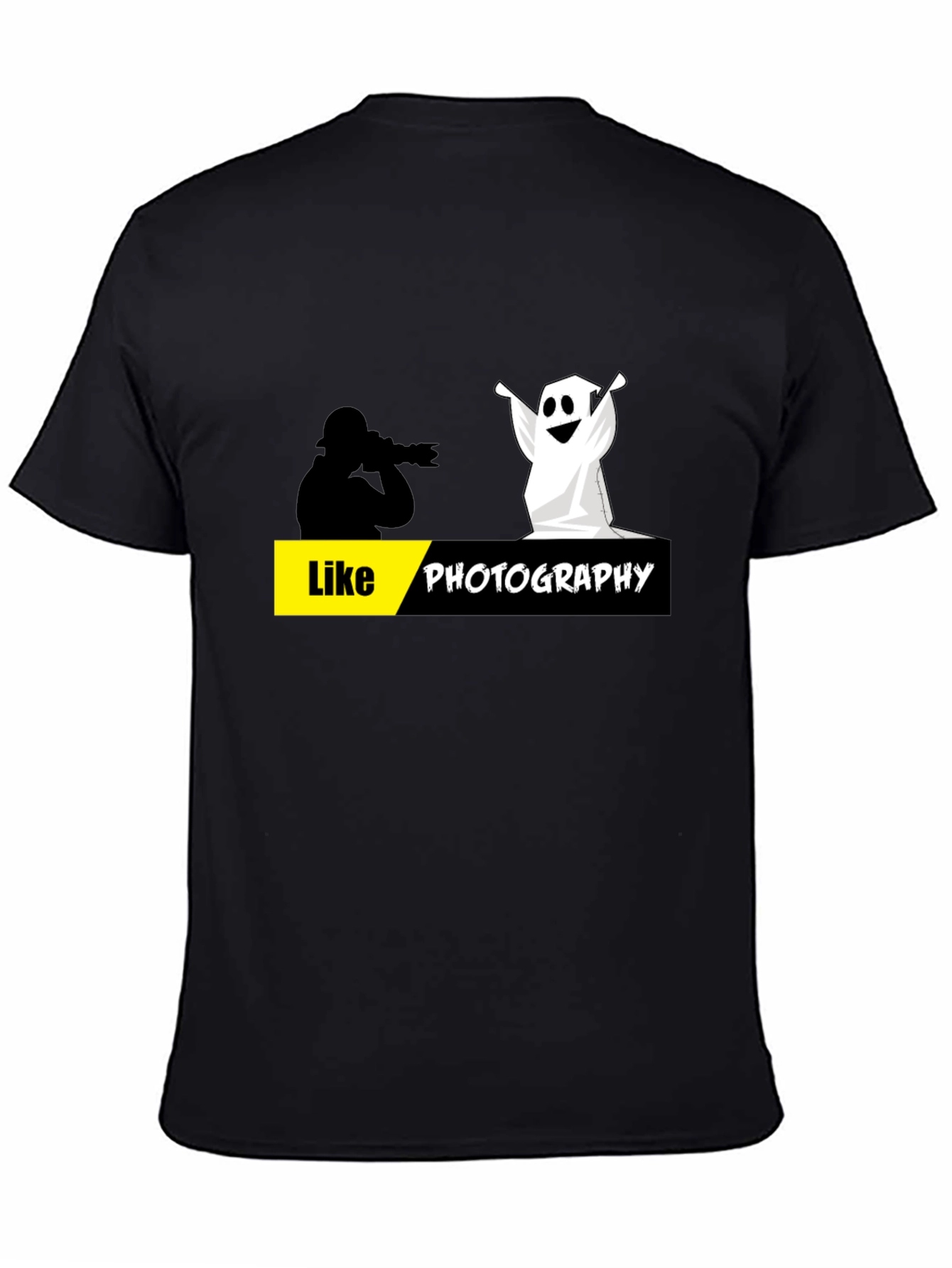 Like Photography Black Graphic Tee