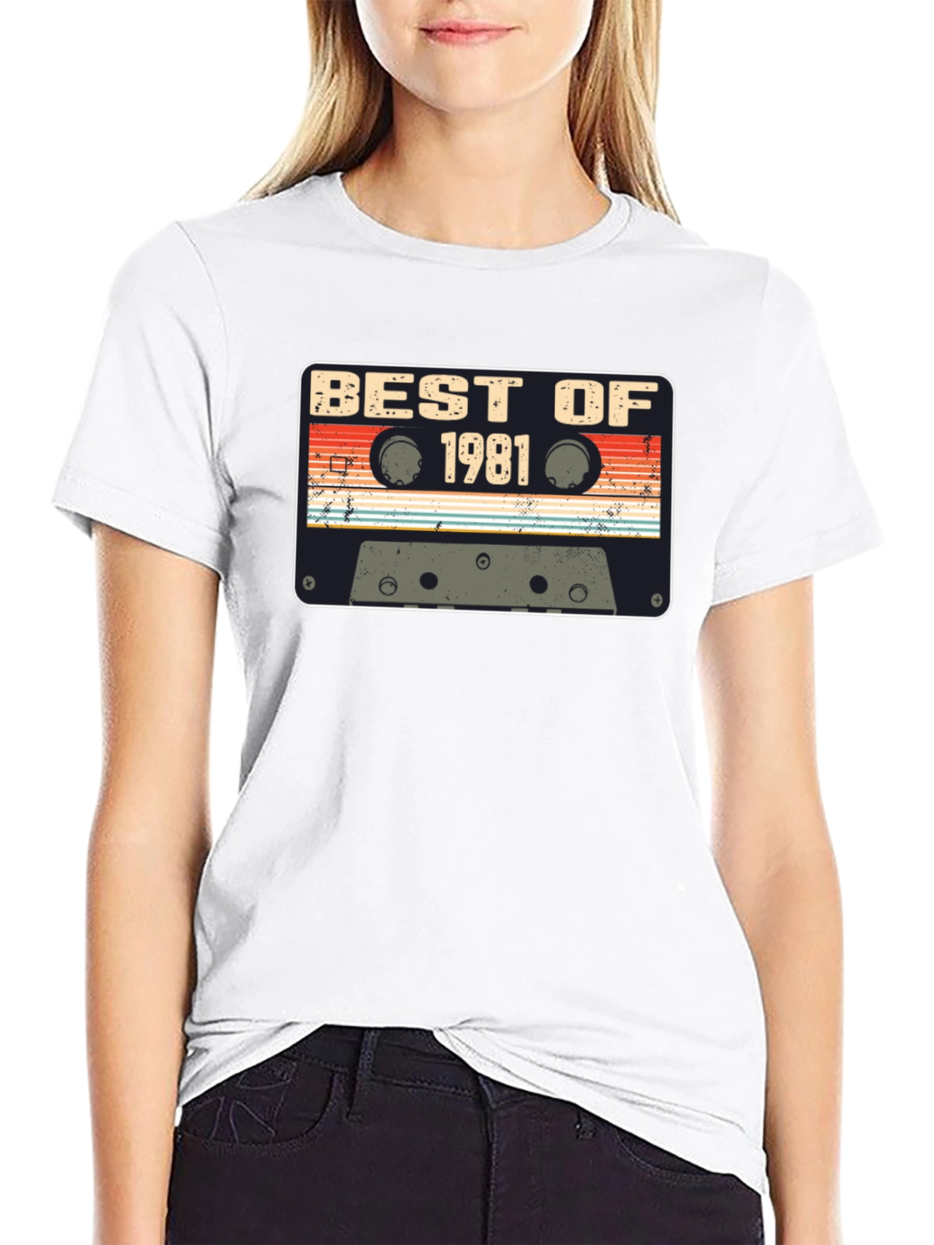 Best of 1981 Cassette Tape Graphic T-Shirt