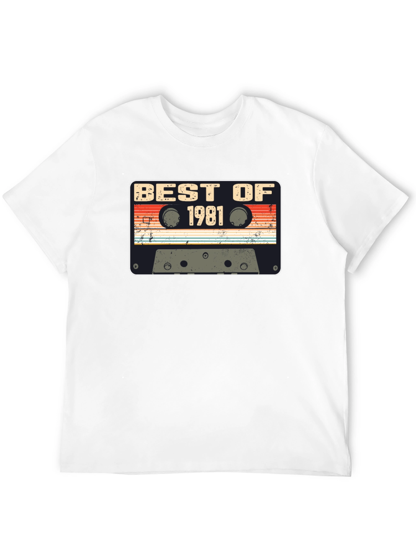 Best of 1981 Cassette Tape Graphic T-Shirt